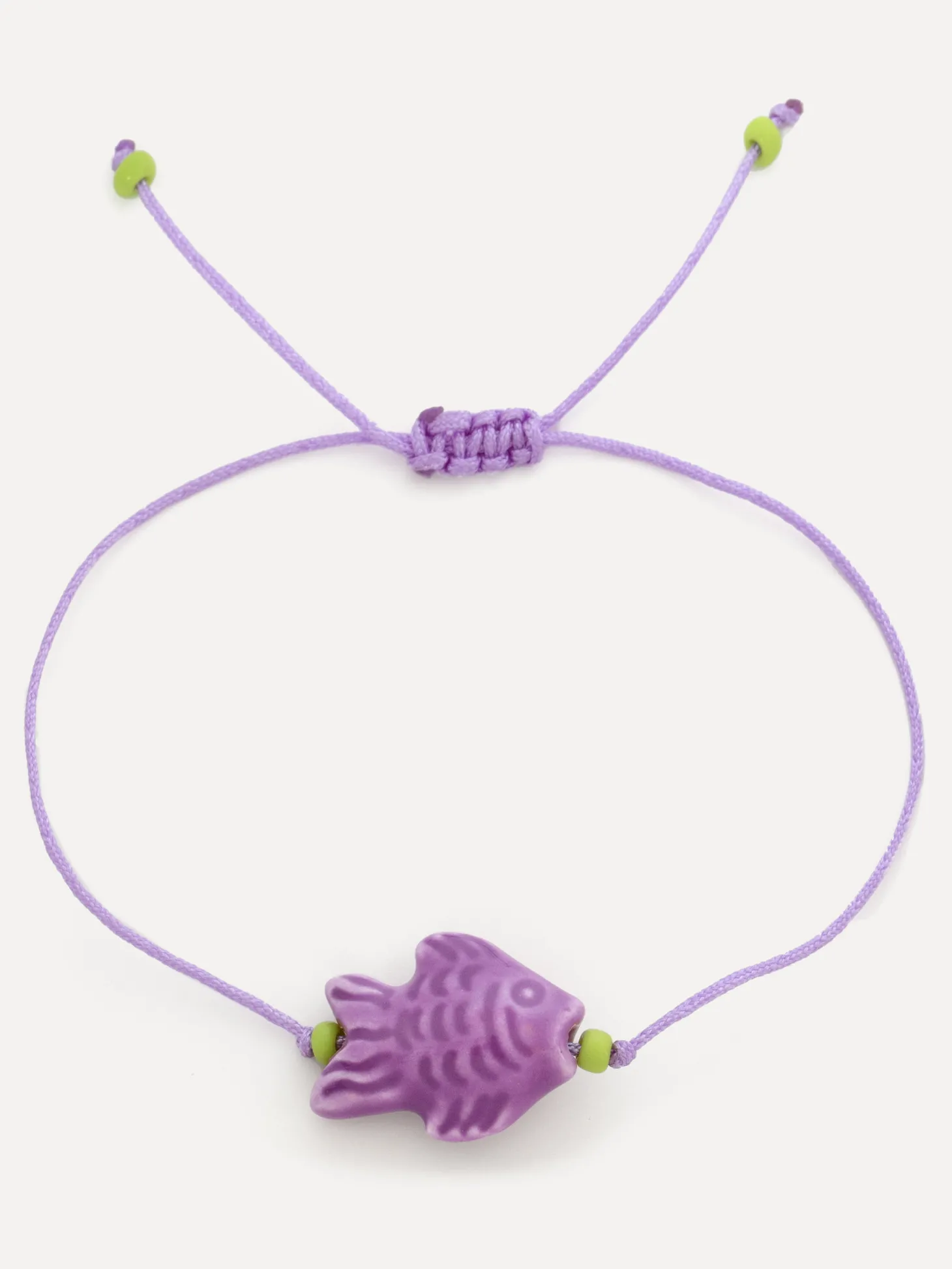 Les Soeurs Armband Frenna Fish Purple Shop