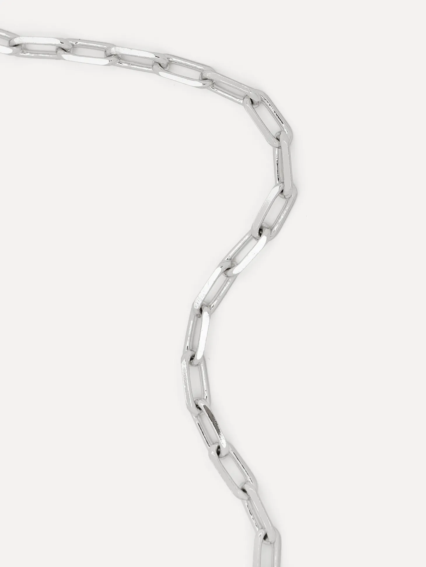 Les Soeurs Armband Hugo Big Chain Silver Discount
