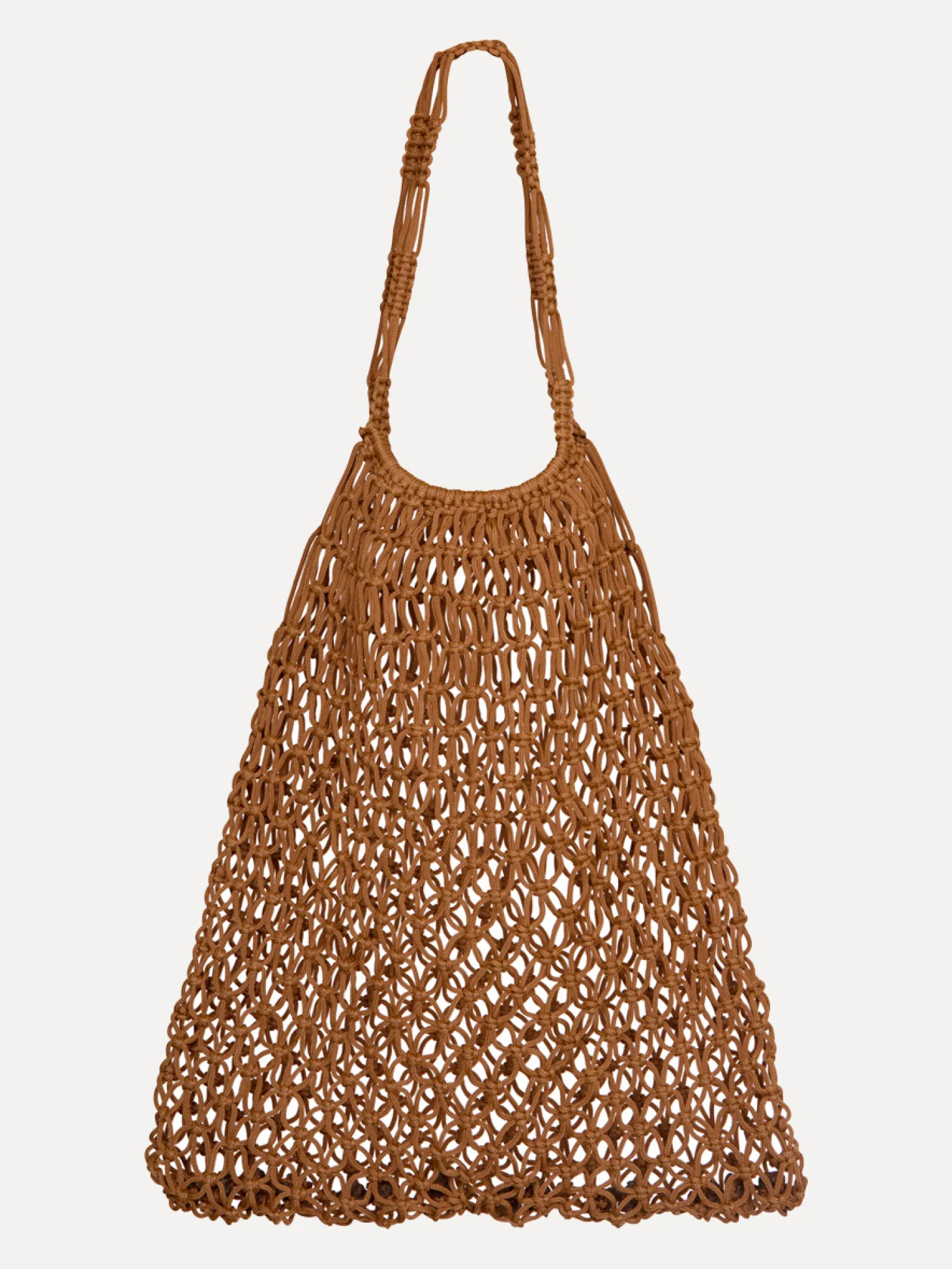 Les Soeurs Crochet Market Bag Eleonora Toffee Shop