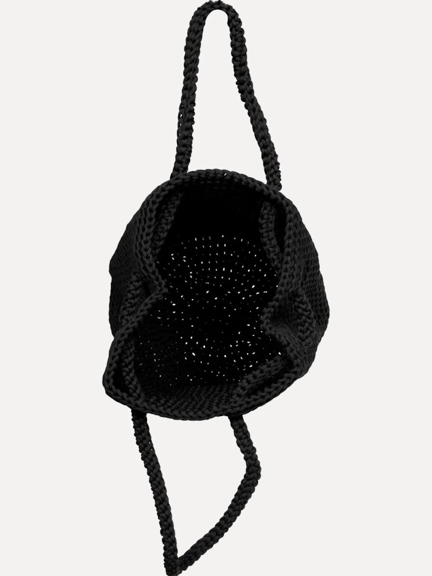 crochet_shopper_ellie_2-2.webp Les Soeurs Crochet Shopper Ellie Black New