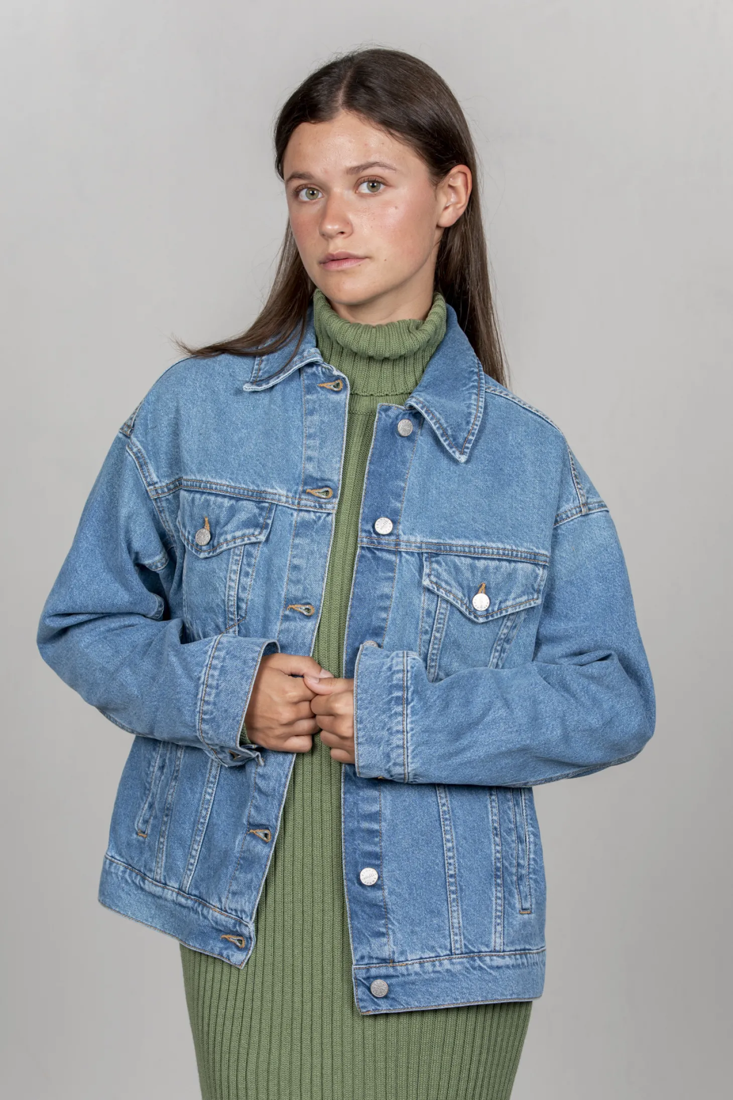 denim_vest_renee_2.webp MBYM Denim Vest Renee Blazing Blue Washed Cheap