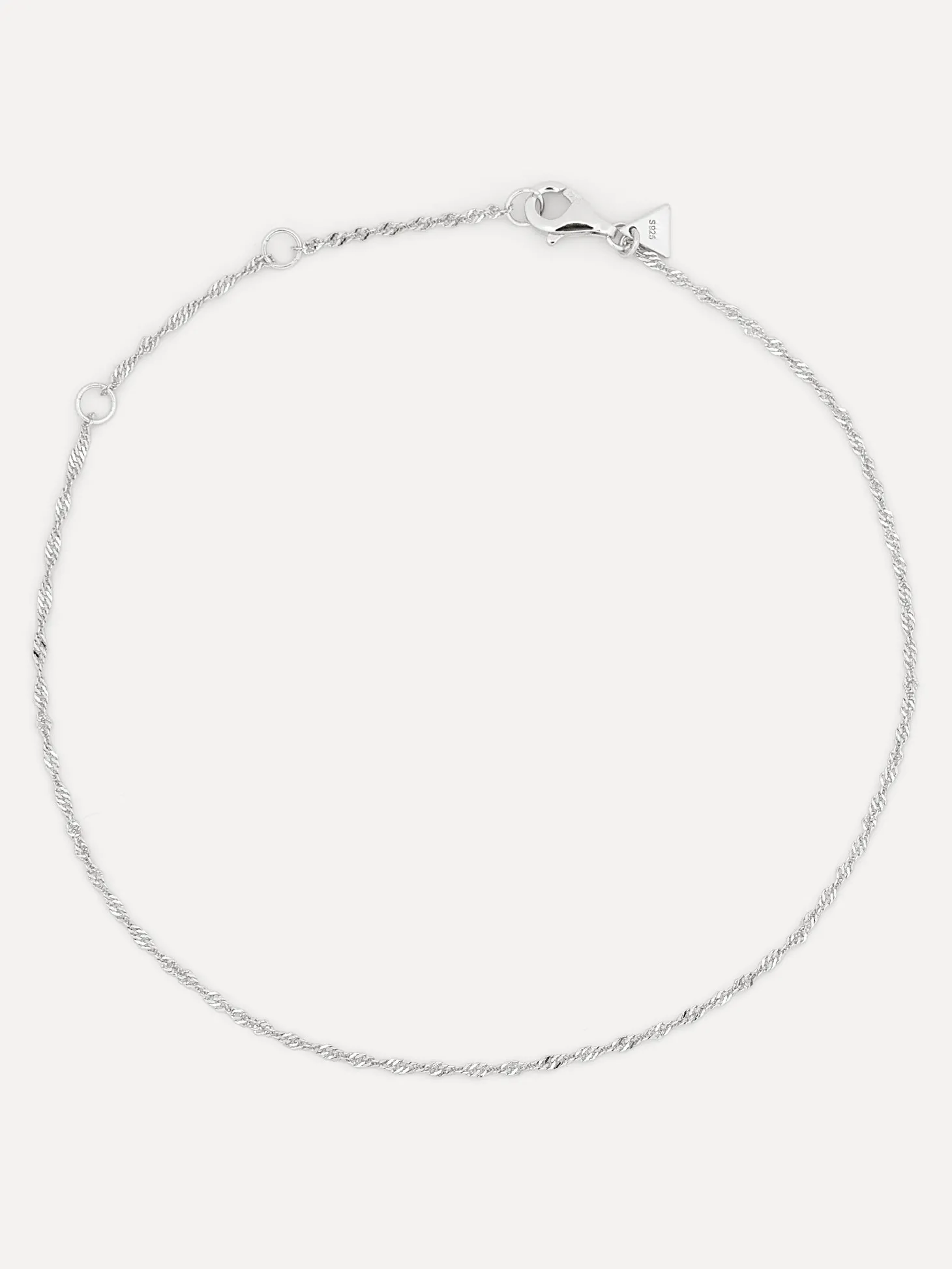 enkelbandje_helle_twisted_2.webp Les Soeurs Enkelbandje Helle Twisted Silver Clearance