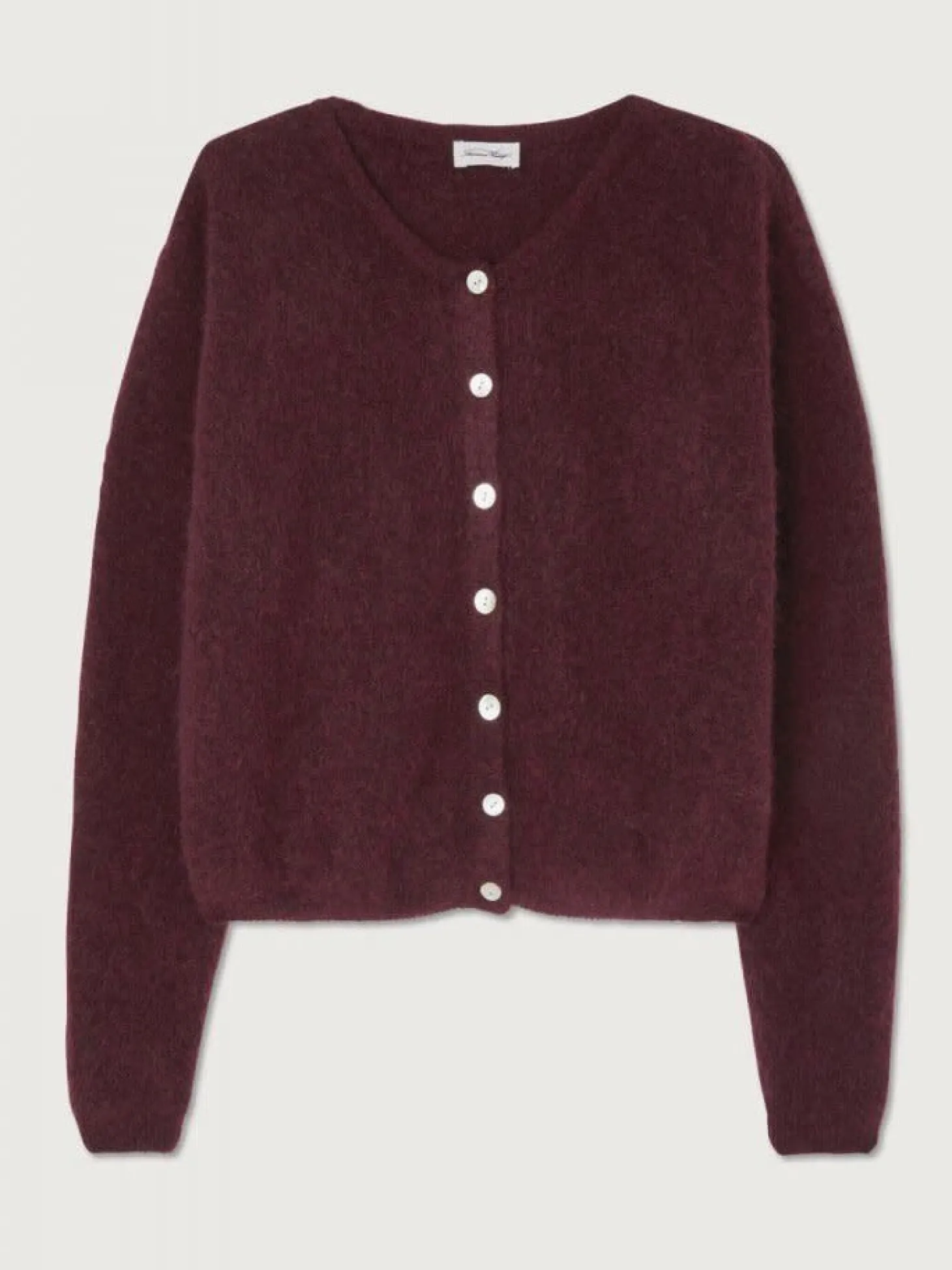 American Vintage Gebreide Cardigan Vitow Acajouch Sale