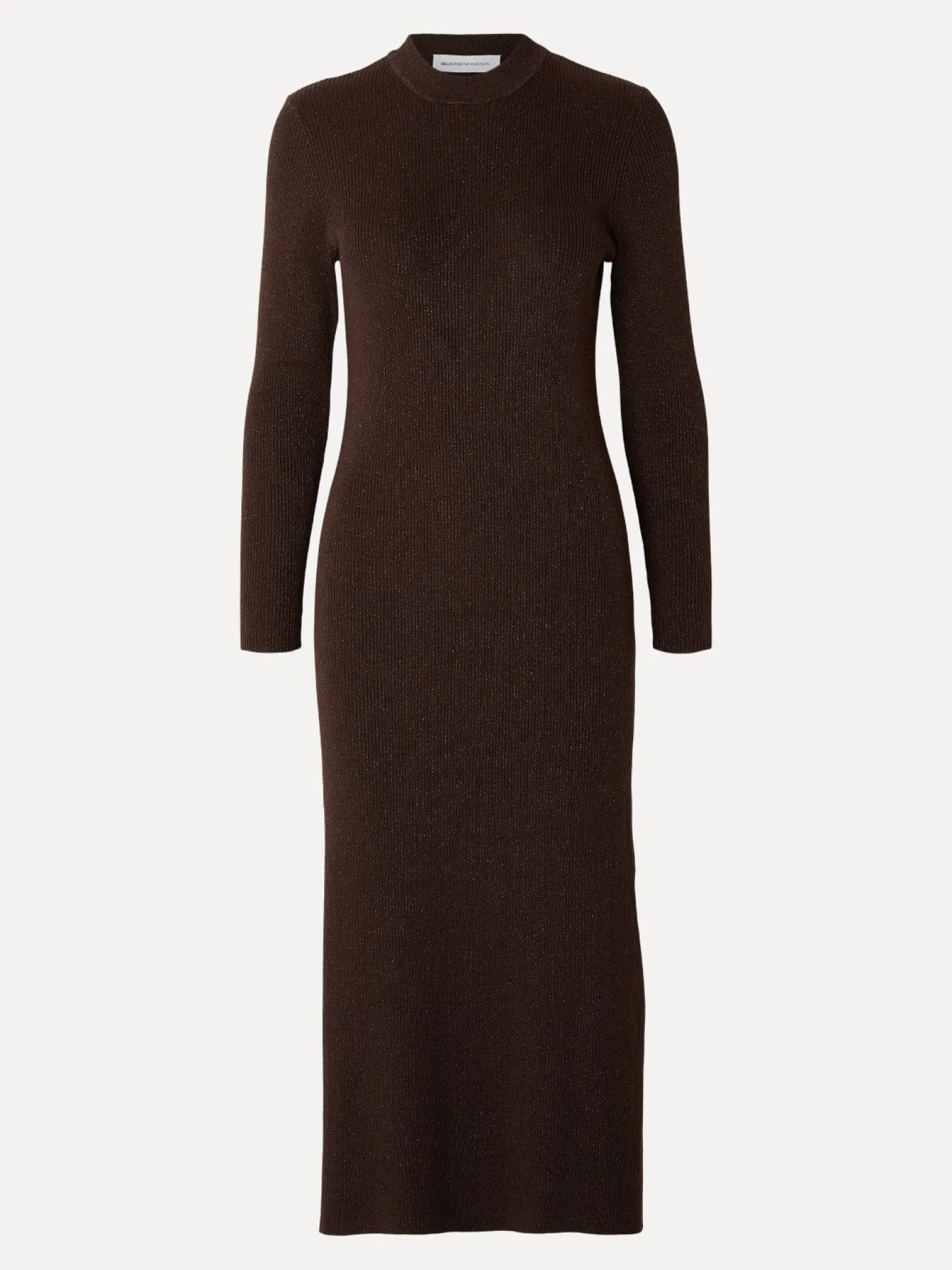 Selected Gebreide Midi Jurk Eloise Java Discount