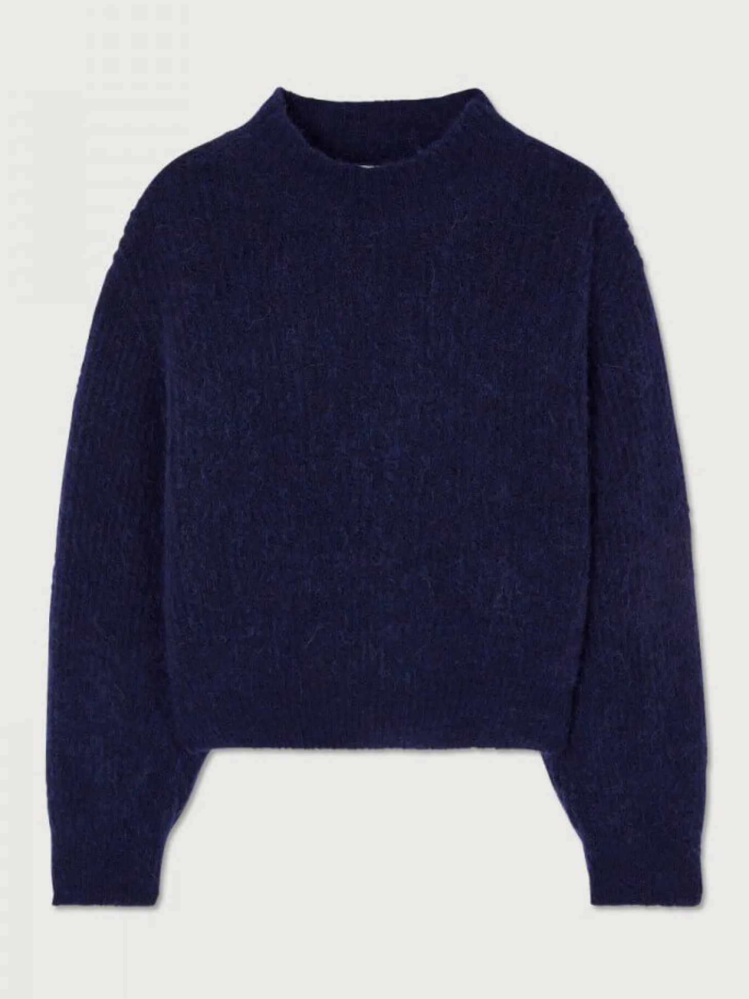 American Vintage Gebreide Trui East Navy Chine Store