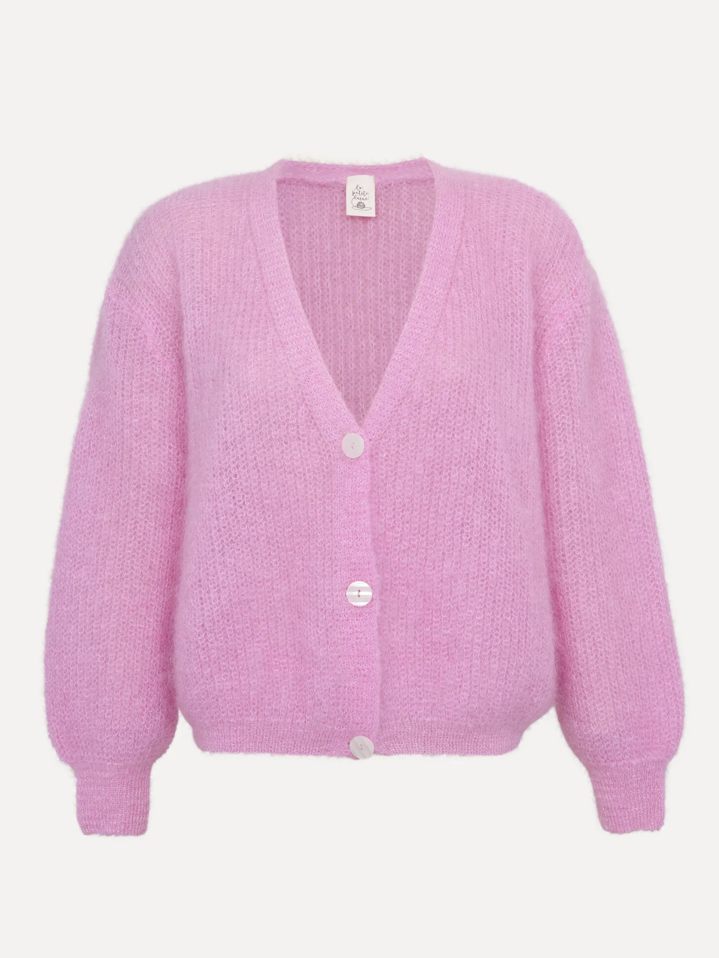 gebreide_vest_xavier_2.webp Le Marais Gebreide Vest Xavier Lila Flash Sale