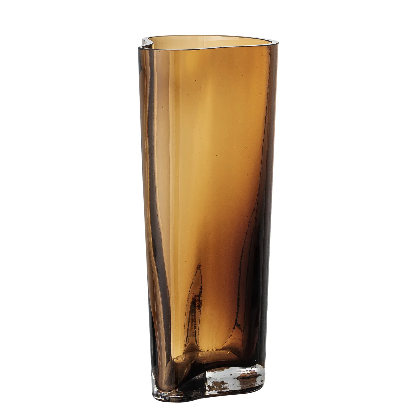 glazen_vaas_benia_4.webp Bloomingville Glazen Vaas Benia Brown Flash Sale