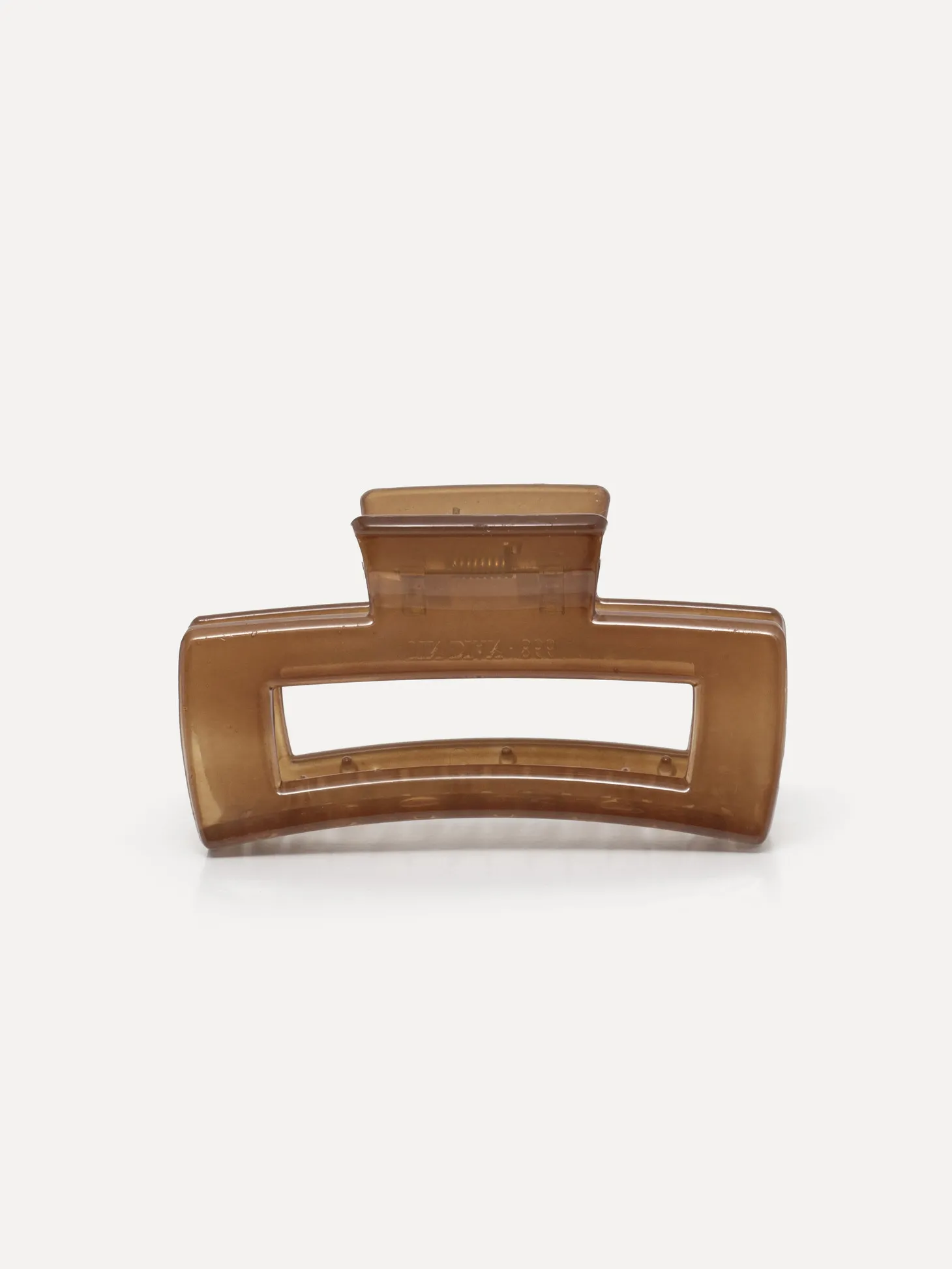 Les Soeurs Hair Clip Rectangle Brown Store