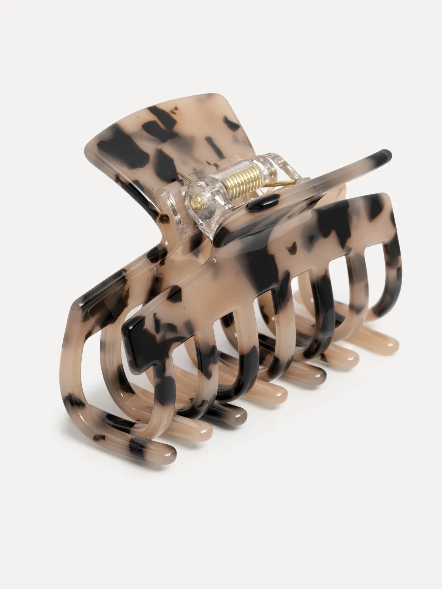 Les Soeurs Hair Clip Round Light Tortue Clearance