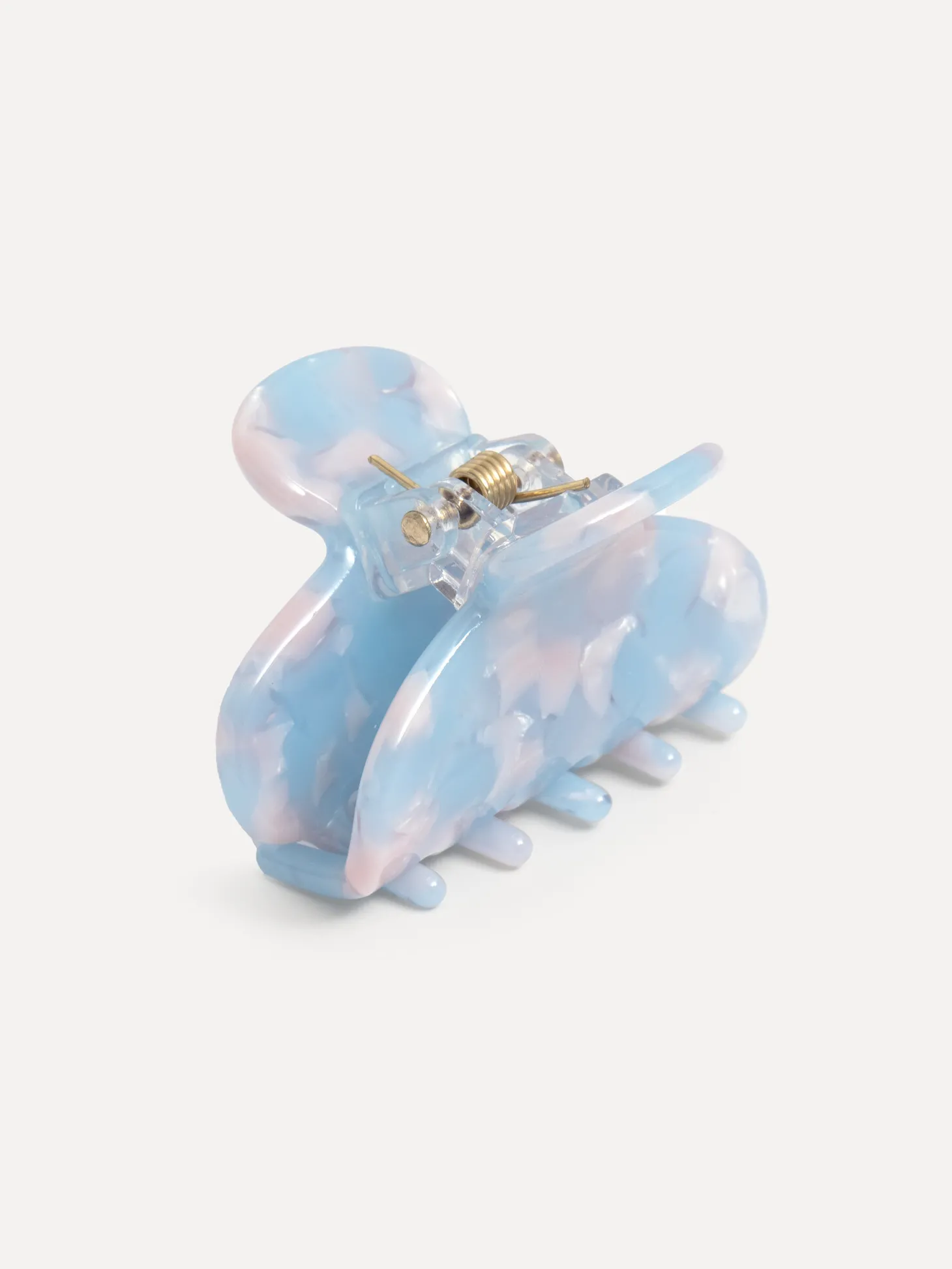 Les Soeurs Hair Clip Round Light Blue Outlet