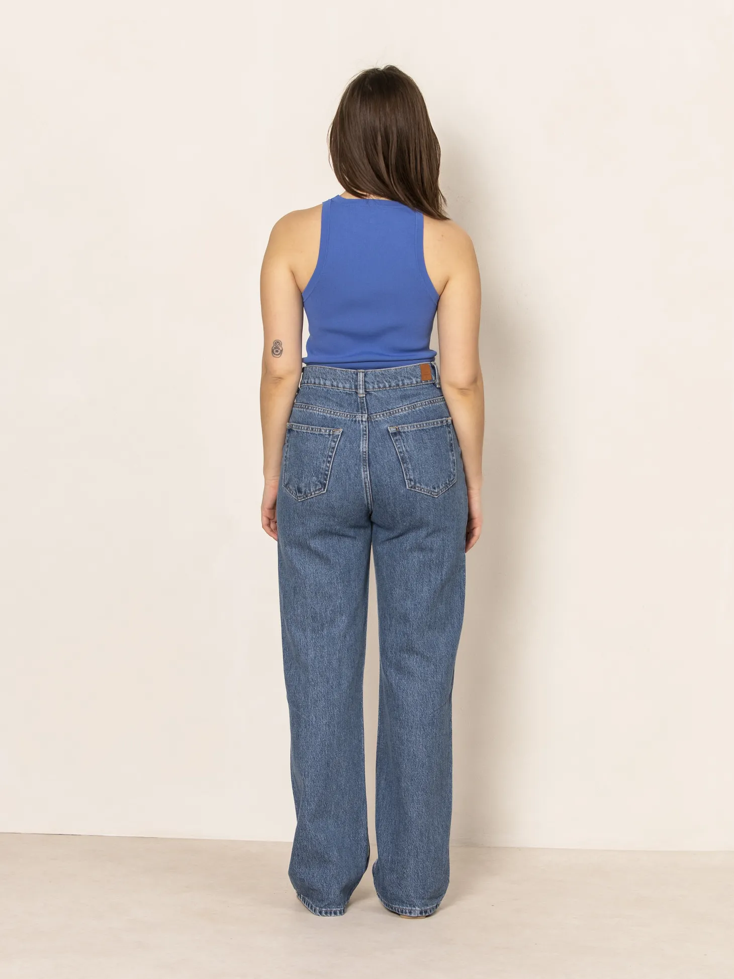 Les Soeurs Jeans Erica Mid Blue Best Sale