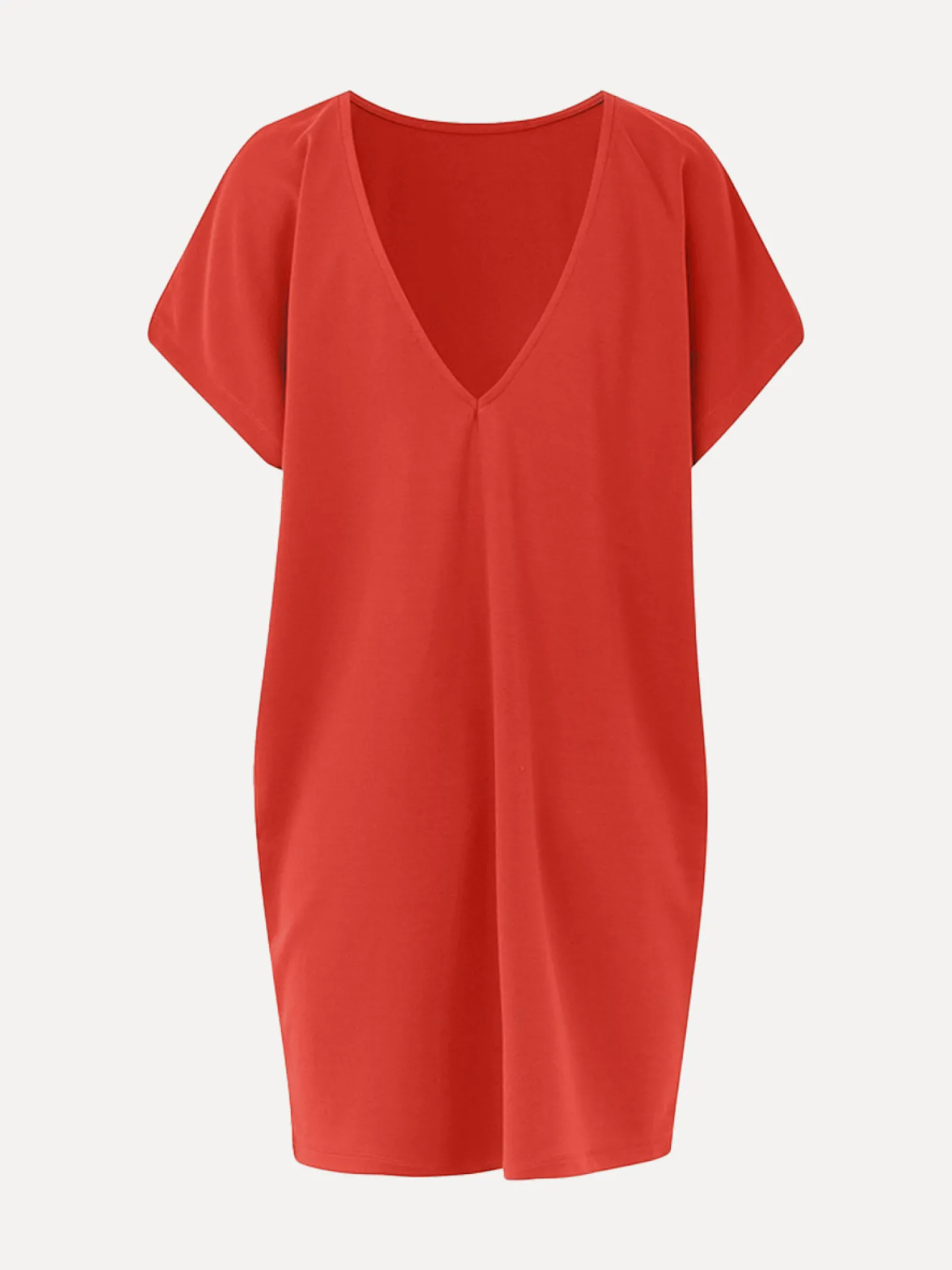 jersey_jurk_kattie_bosko_4.webp MBYM Jersey Jurk Kattie Bosko Cherry Tomato Fashion