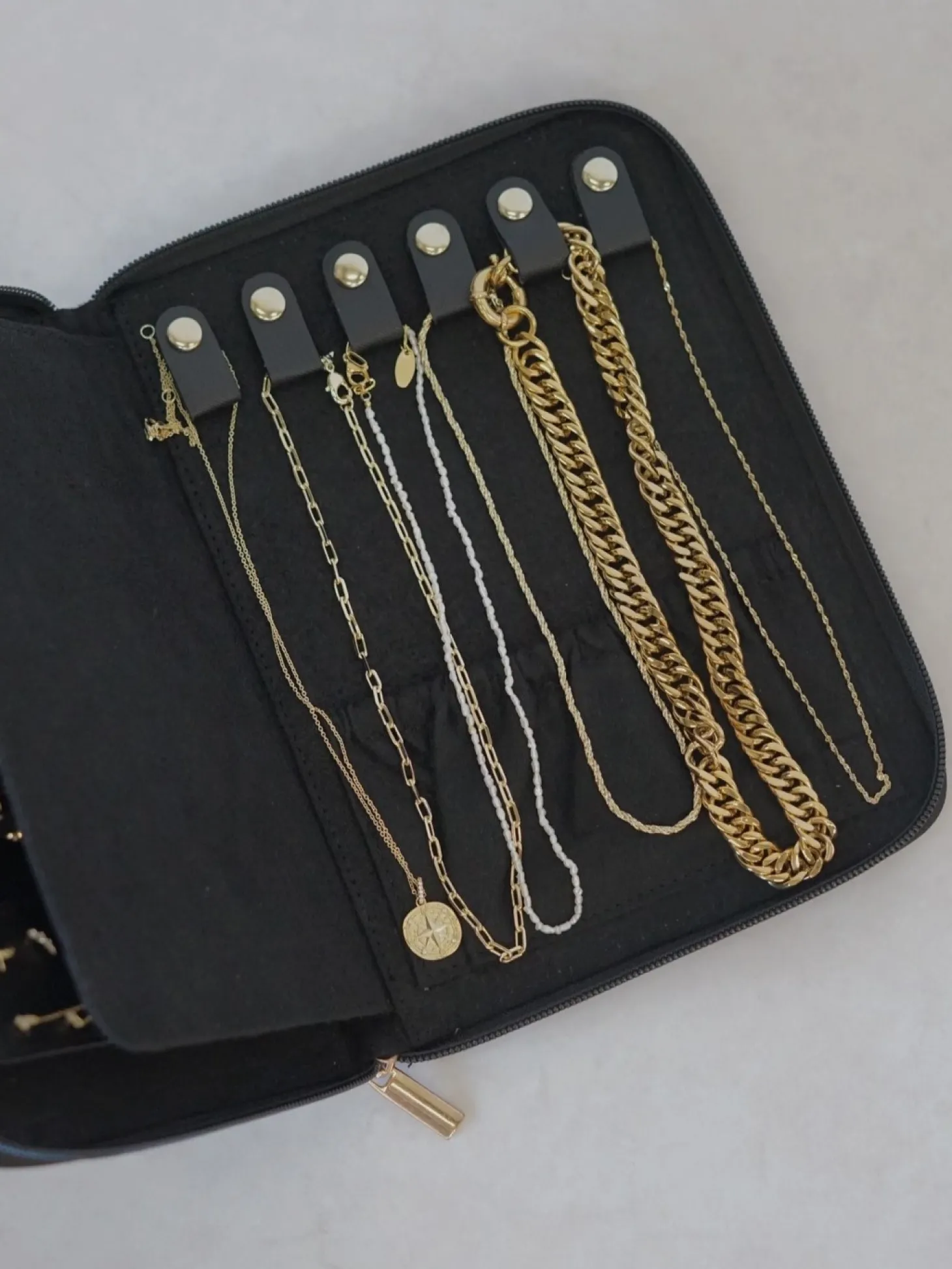 Les Soeurs Juwelen Case Mae Black Clearance