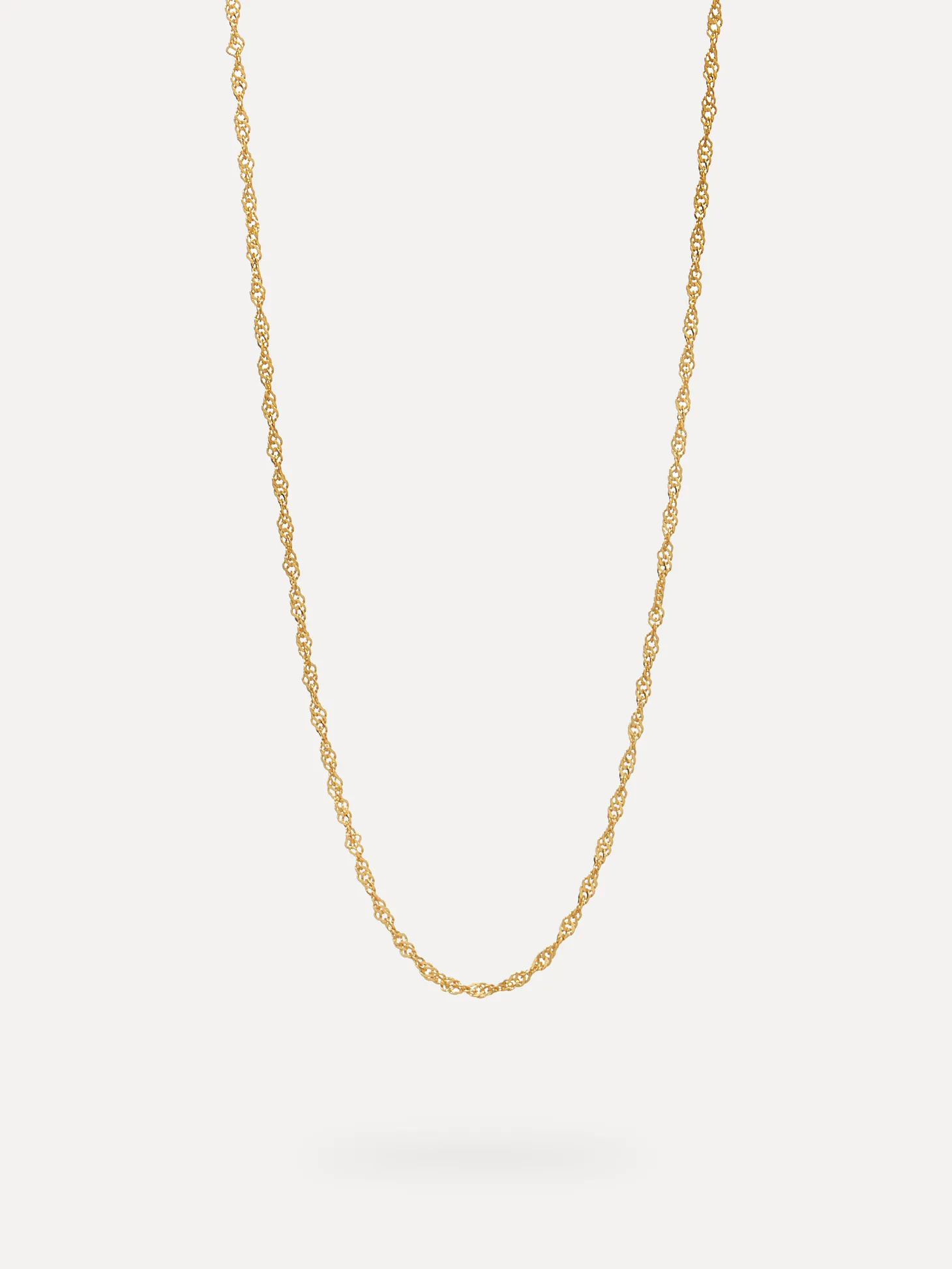 Les Soeurs Ketting Romee Twisted Chain Gold New