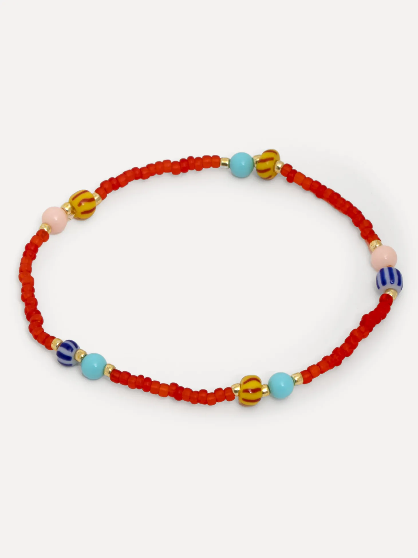 Les Soeurs Kralenarmband August Red Cheap