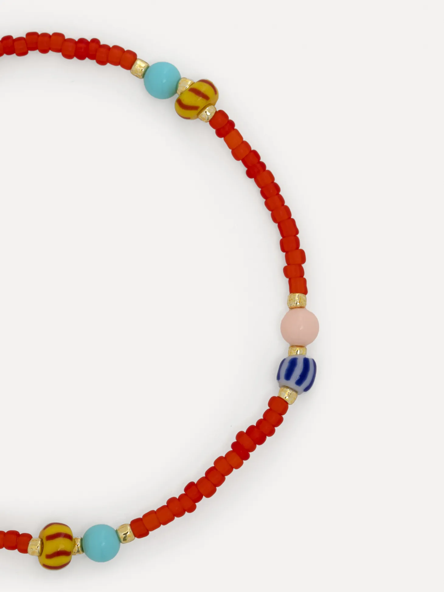 Les Soeurs Kralenarmband August Red Cheap