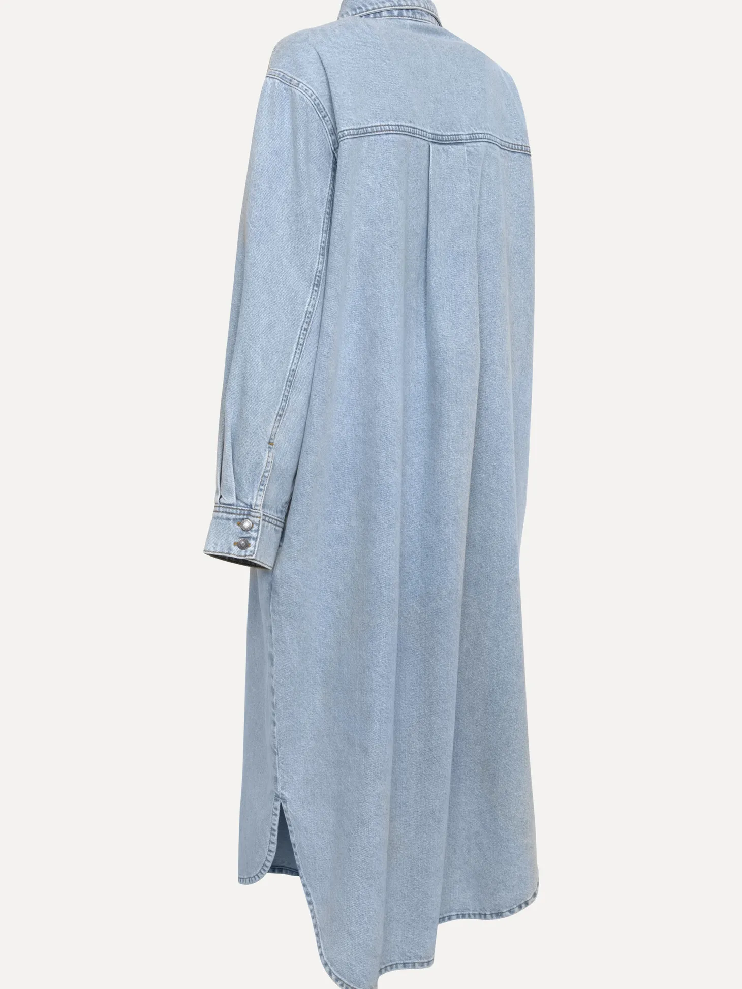 lange_denim_jurk_mel_5.webp Les Soeurs Lange Denim Jurk Mel Light Blue Denim Online