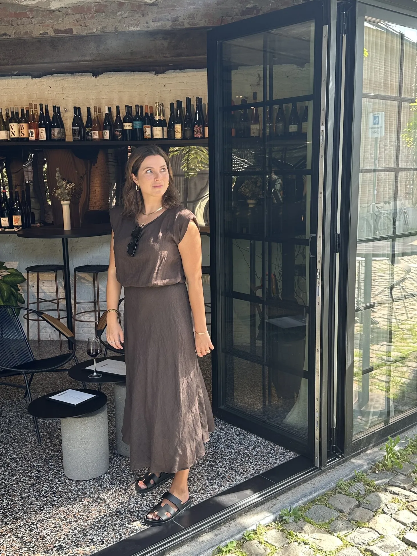 Le Marais Linnen Top Lara Brown New