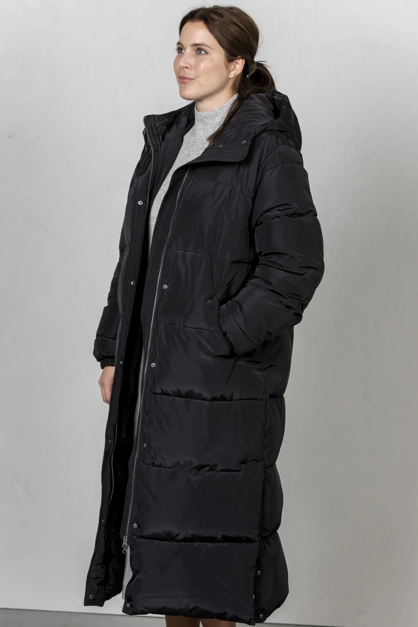 longline_gewatteerde_jas_colin_3.webp Les Soeurs Longline Gewatteerde Jas Colin Black Sale