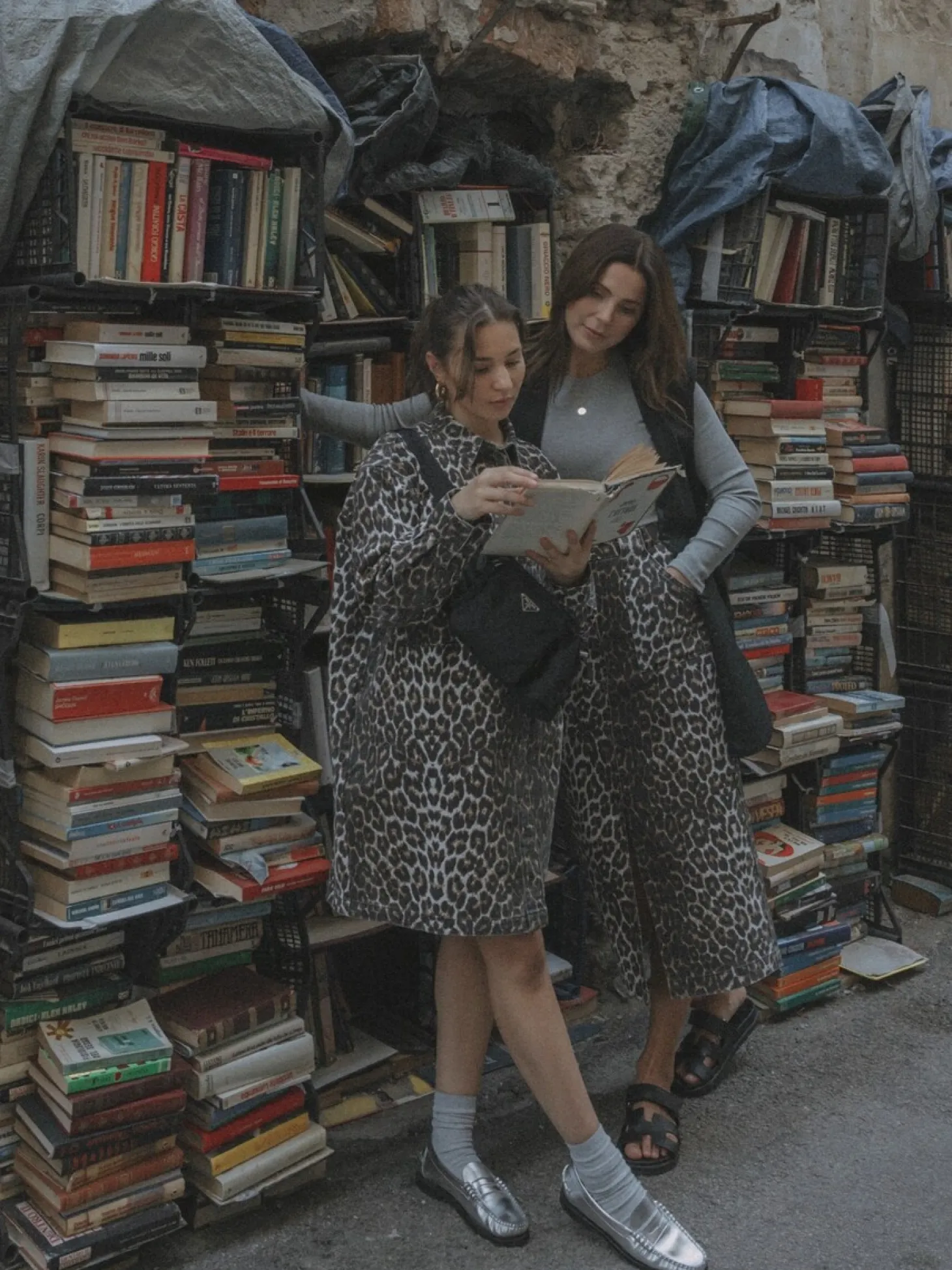 Les Soeurs Midi Rok Amelie Leopard Fashion