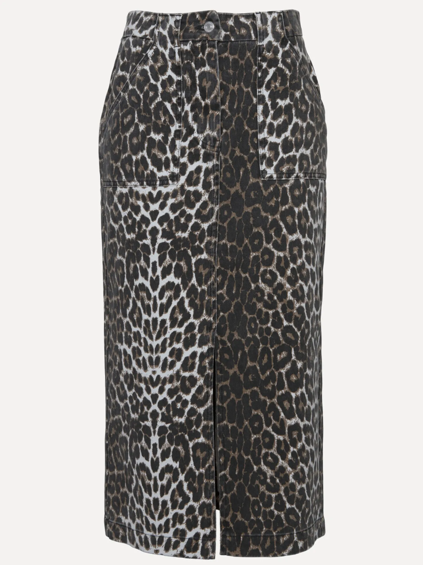 Les Soeurs Midi Rok Amelie Leopard Fashion