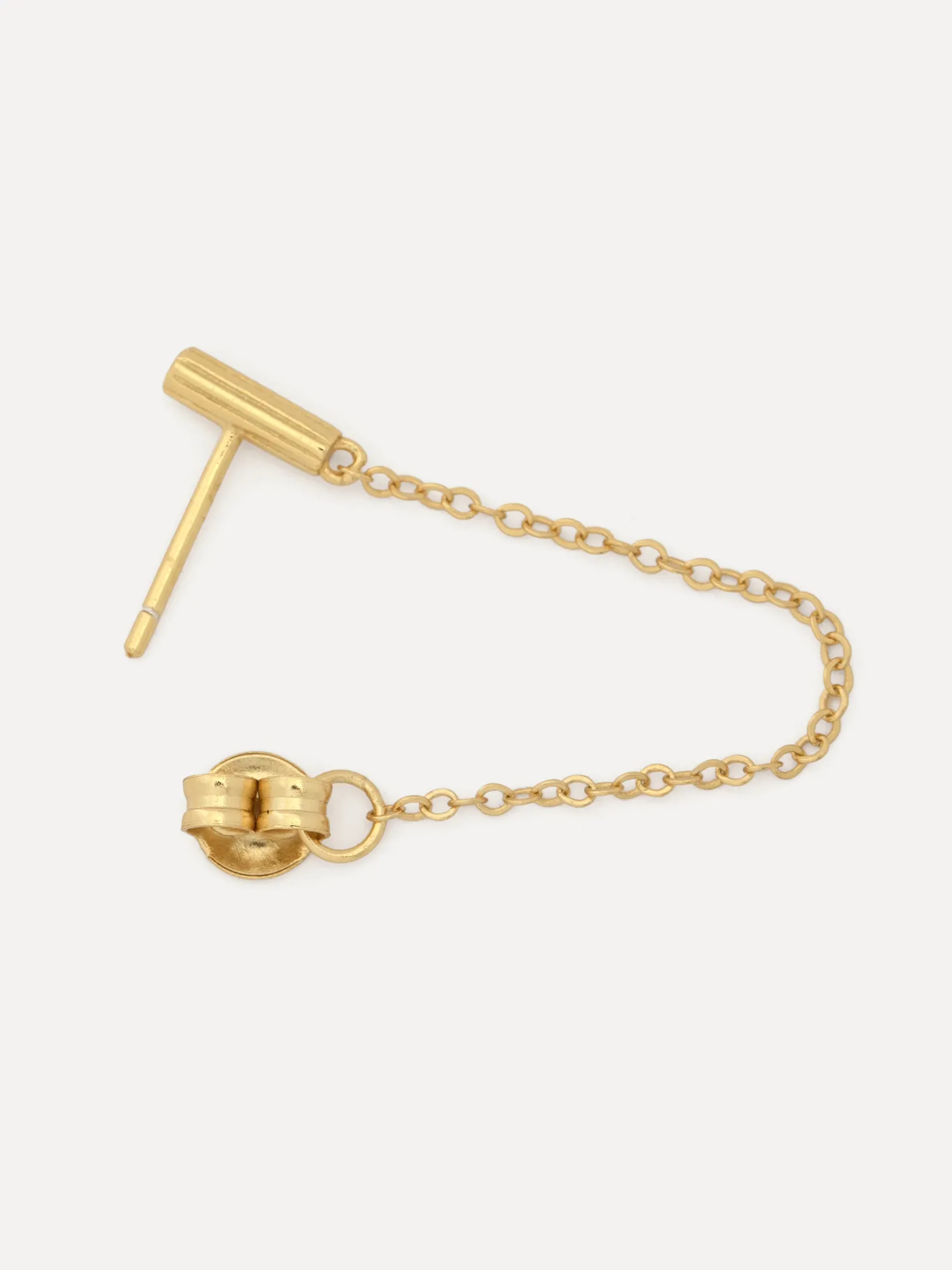 Les Soeurs Oorbel Cora Barre Chain Gold Flash Sale
