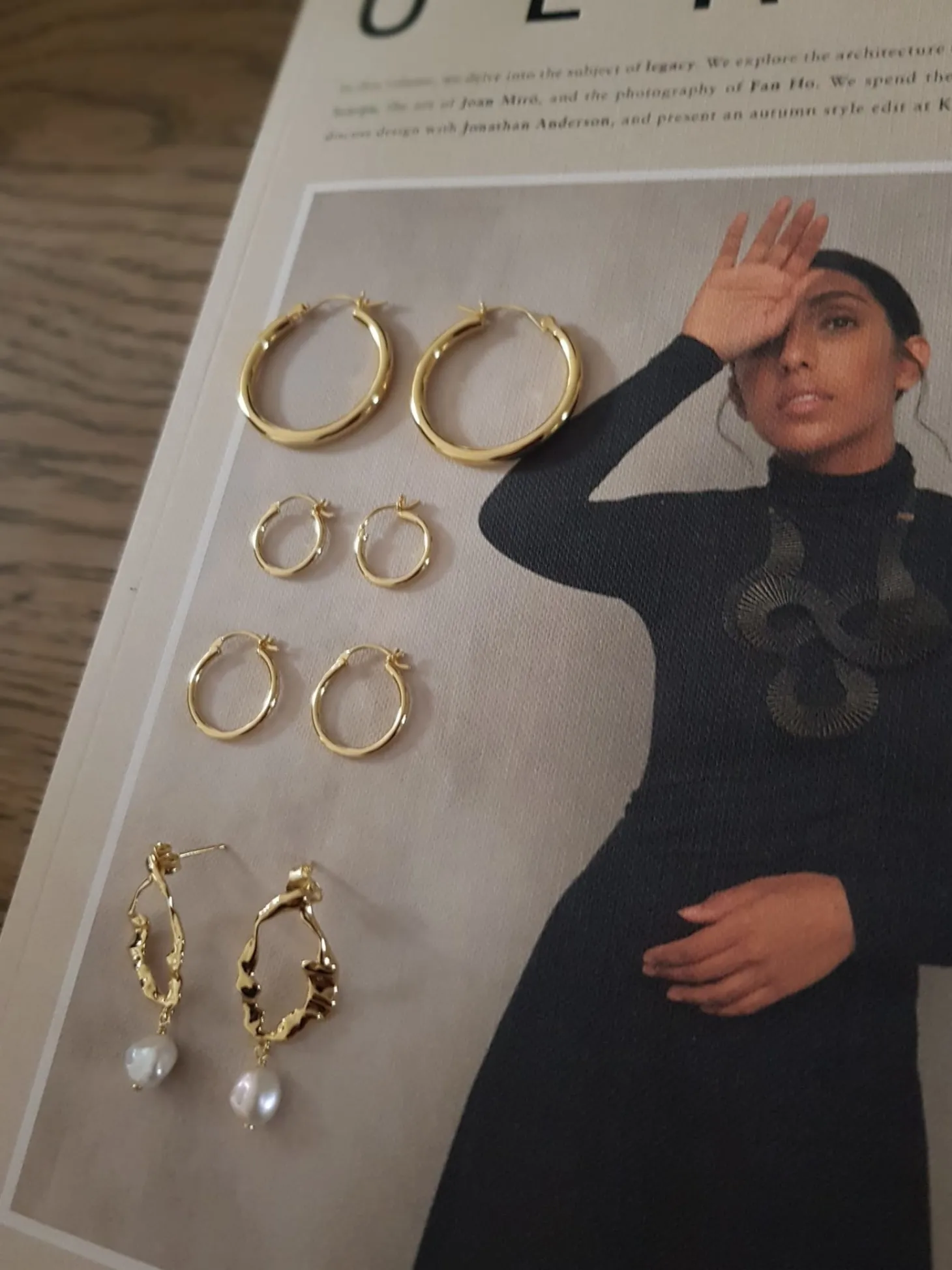oorbel_jara_medium_3.webp Les Soeurs Oorbel Jara Medium Gold Best Sale