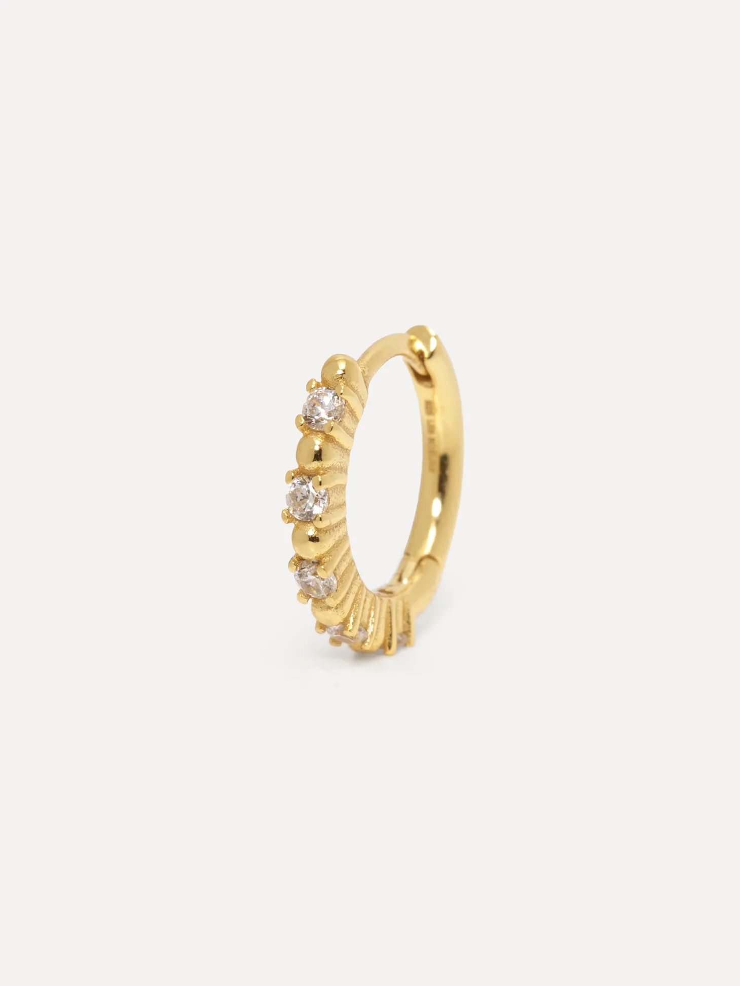 Les Soeurs Oorbel Jeanne Sunbeam Strass Gold Best