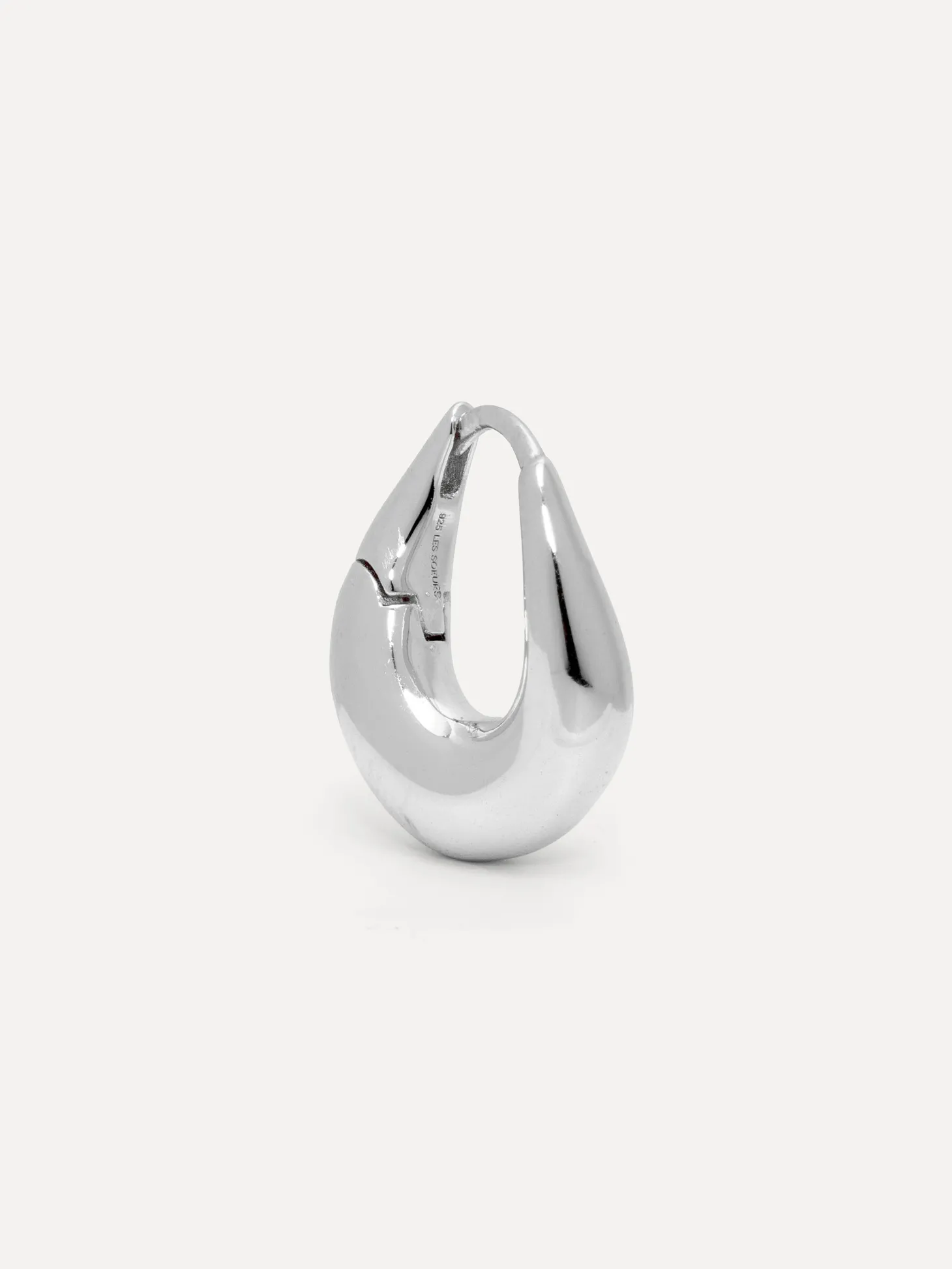 Les Soeurs Oorbel Joanne Flowy Silver Shop