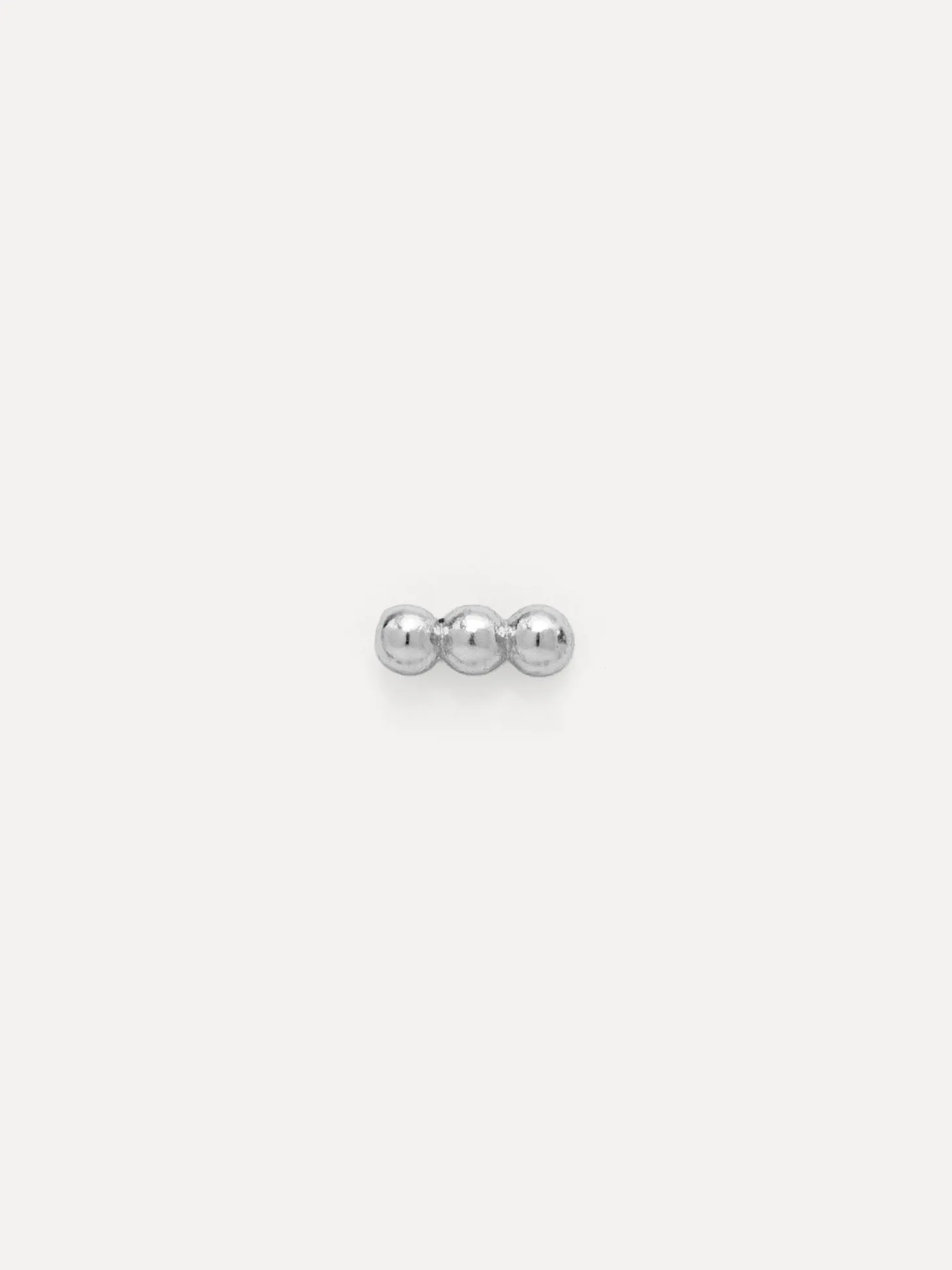 Les Soeurs Oorbel Jolie Barre Dots Silver Sale
