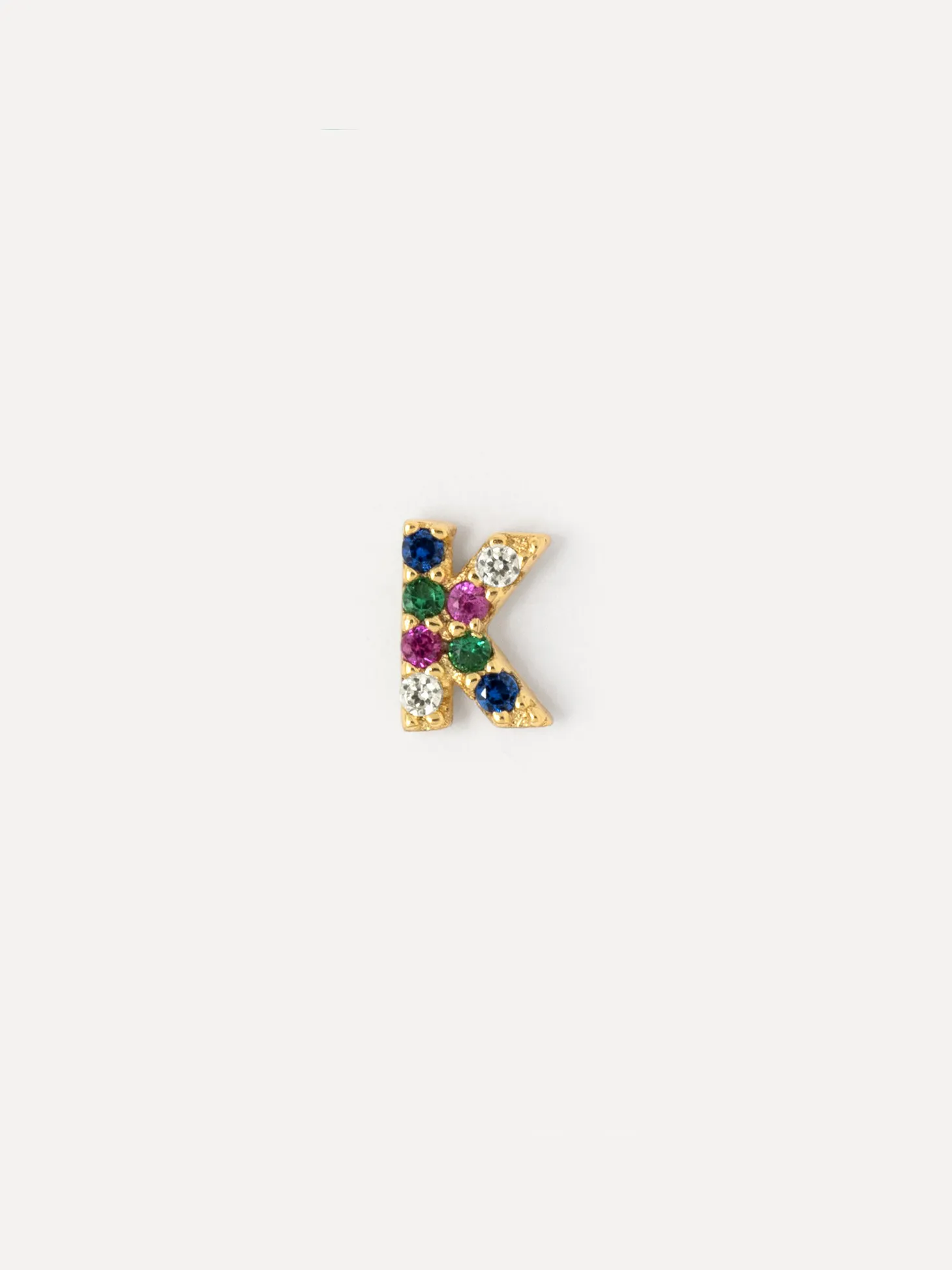 oorbel_jolie_initial_strass_multi_1.webp Les Soeurs Oorbel Jolie Initial Strass Multi Flash Sale