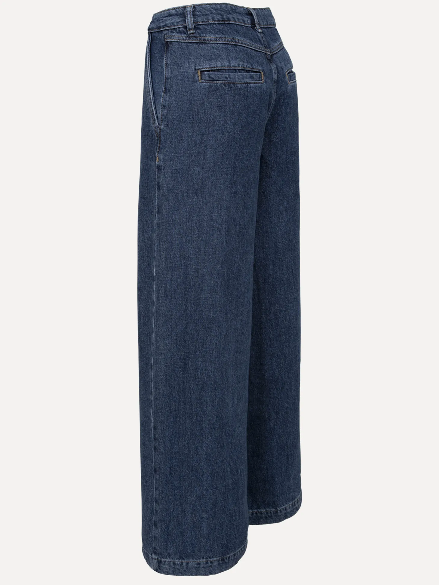 pleated_denim_aras_5.webp Les Soeurs Pleated Denim Aras Dark Blue Clearance