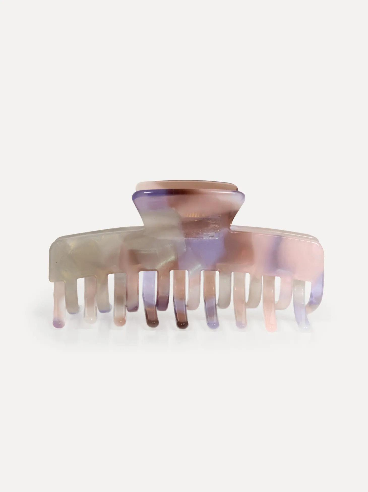 Les Soeurs Resin Haarspeld Rond Purple/Pink Store