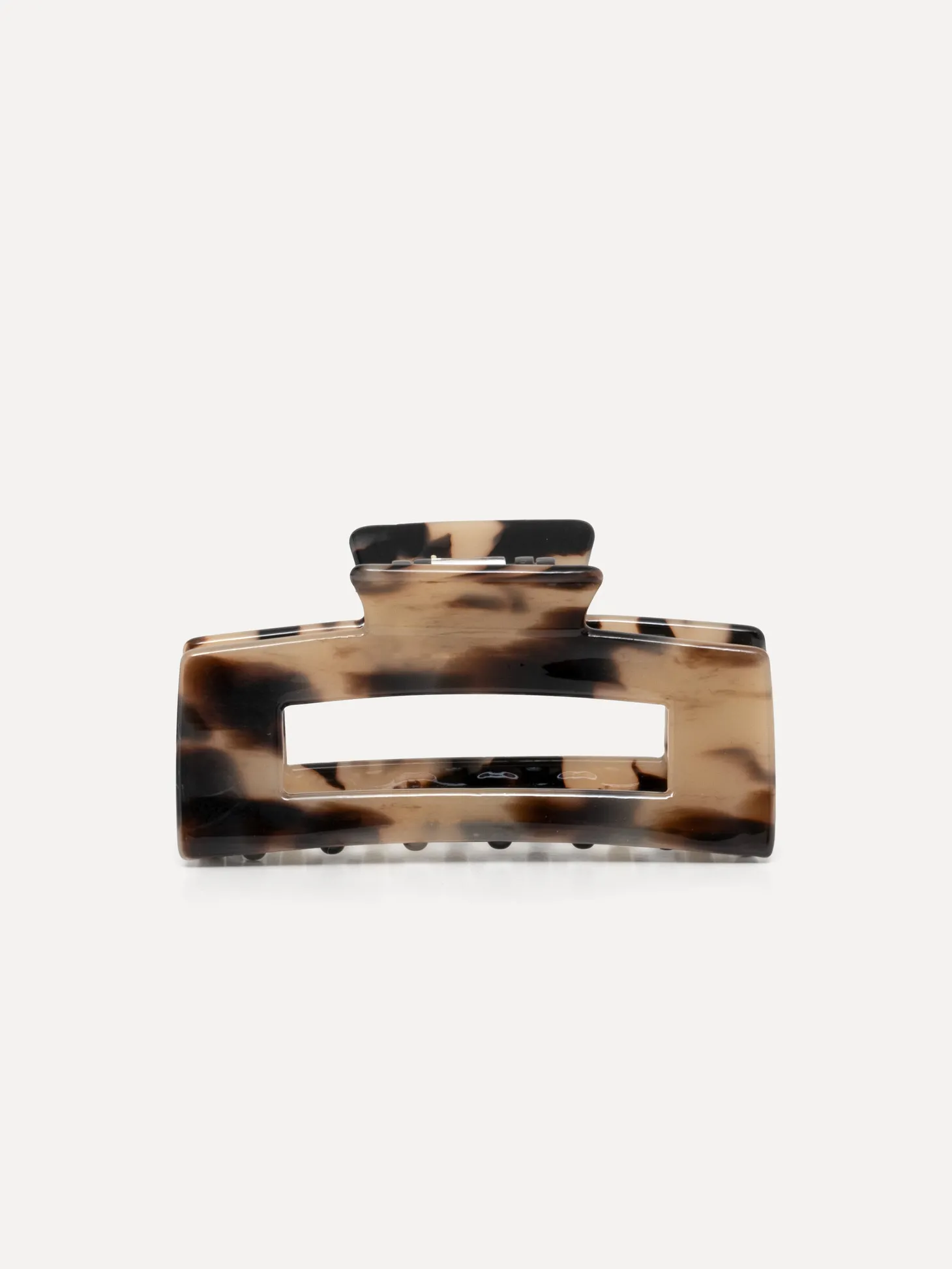 resin_hair_clip_rectangle_2-1.webp Les Soeurs Resin Hair Clip Rectangle Light Tortue Best Sale