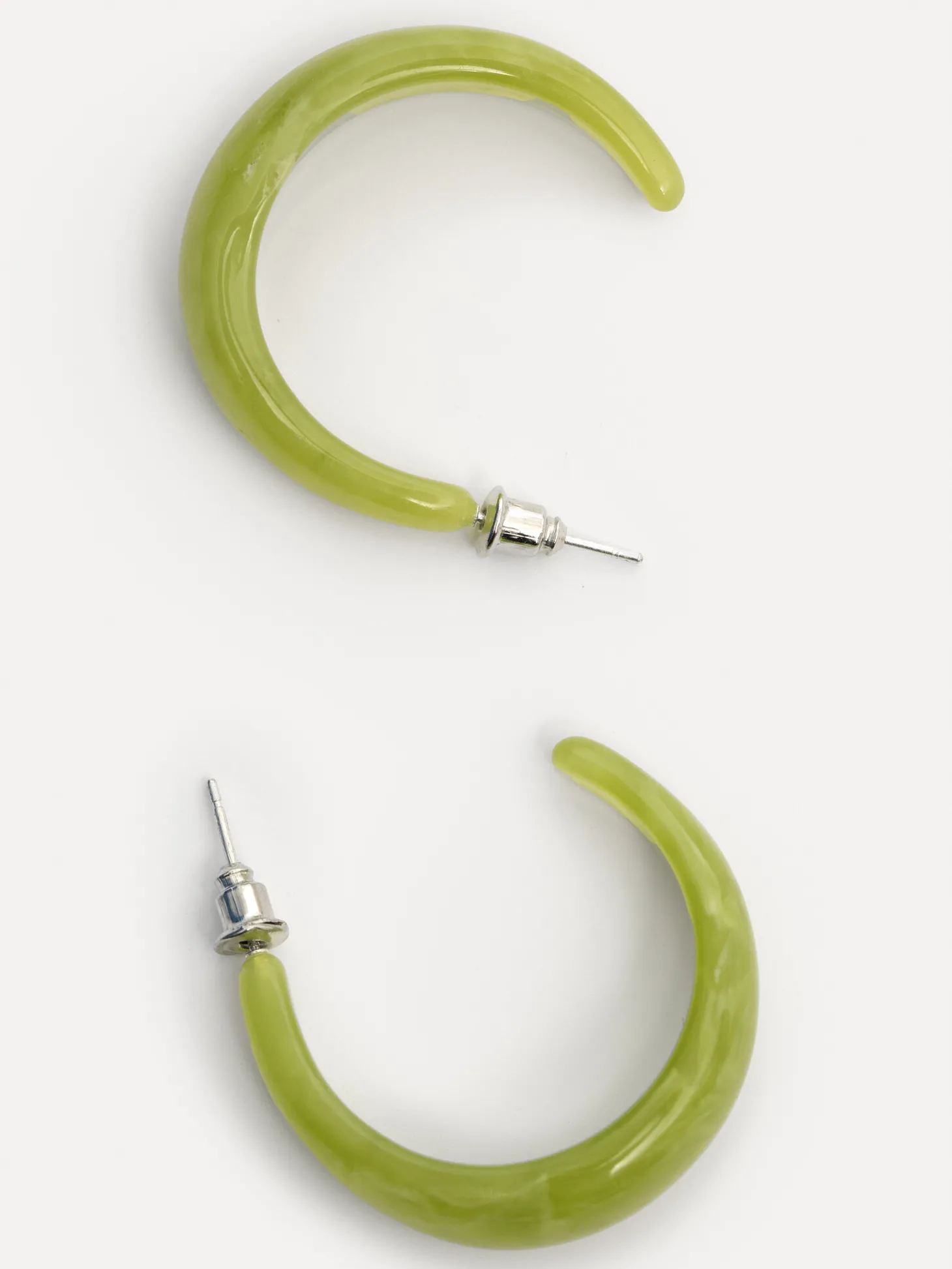 Les Soeurs Resin Oorbellen Set Melly Green Hot