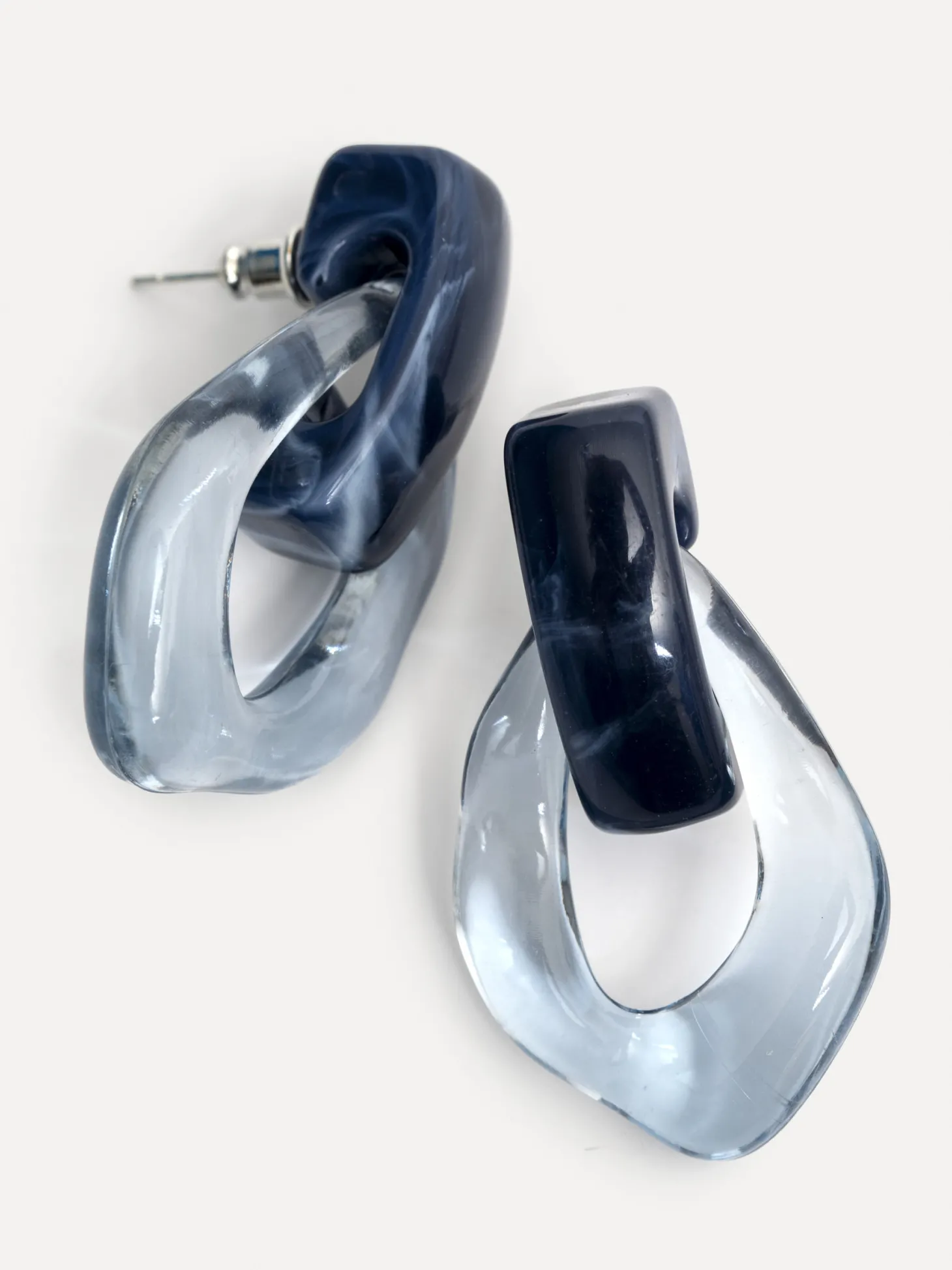Les Soeurs Resin Oorbellen Set Mya Ocean Clearance