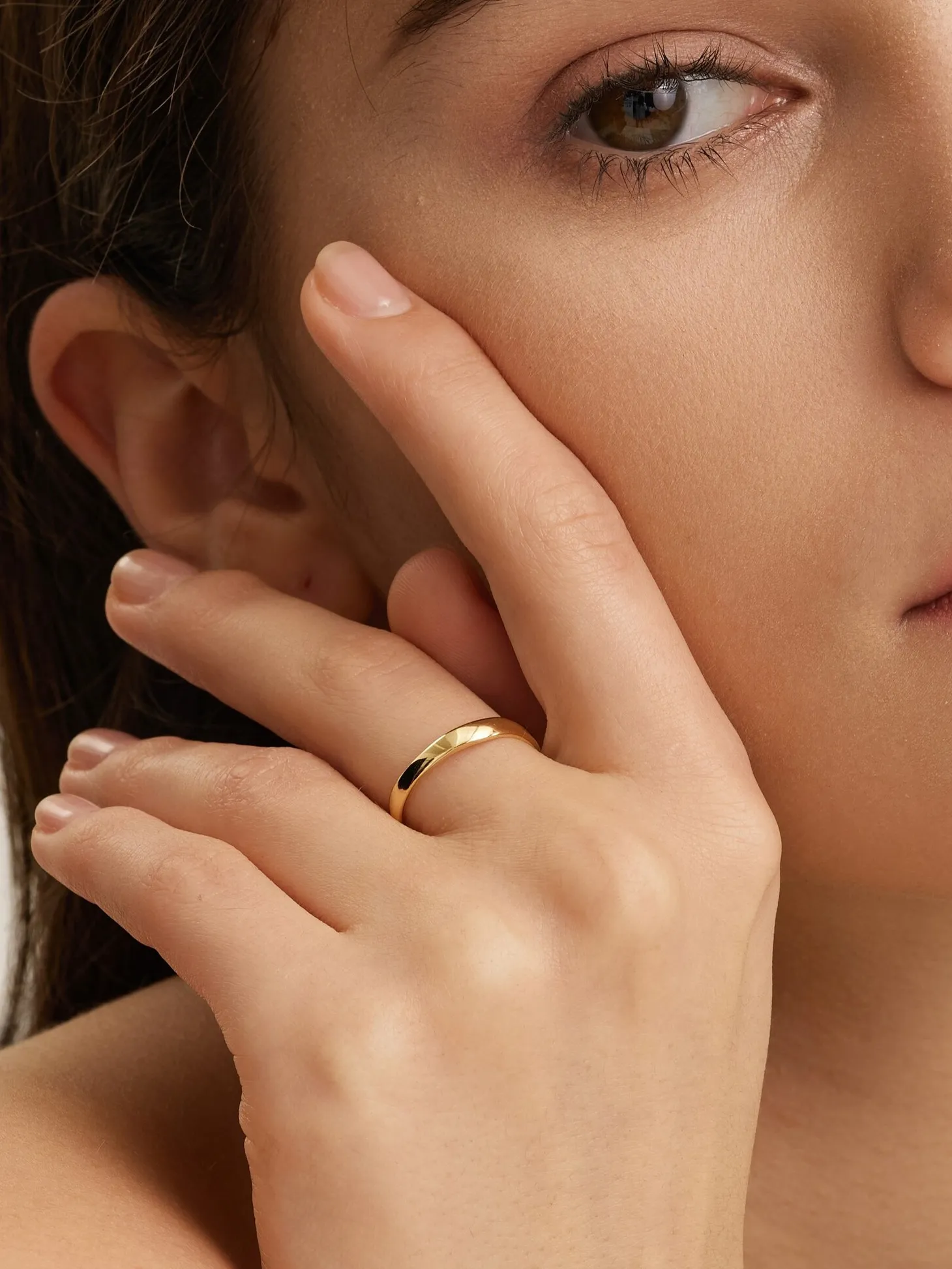 ring_ginette_flowy_band_2.webp Les Soeurs Ring Ginette Flowy Band Gold Flash Sale
