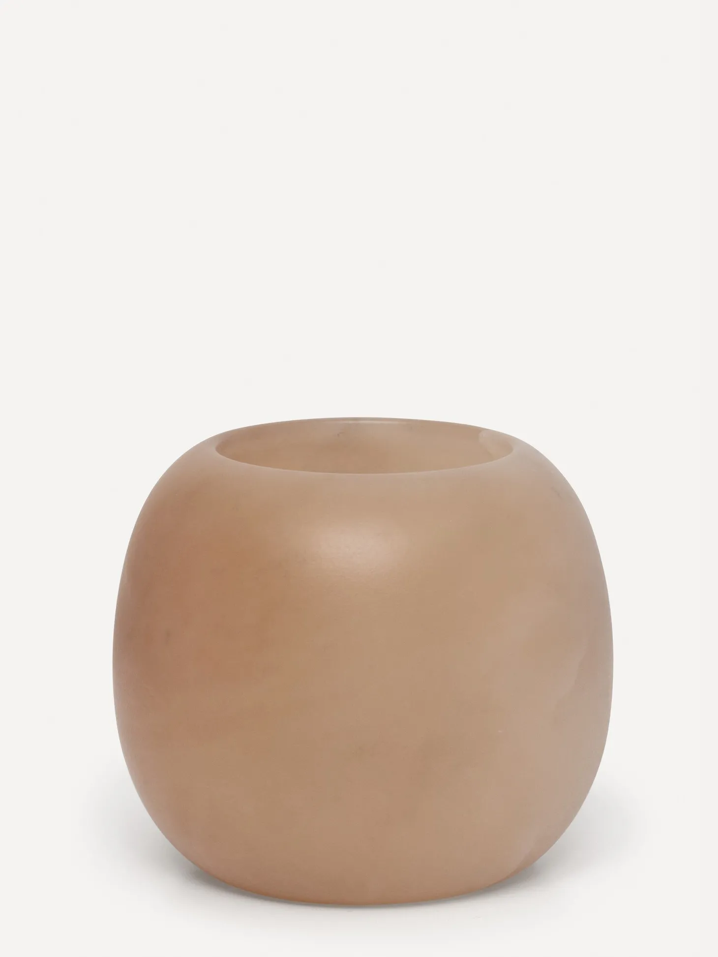 ronde_alabaster_kaarsenhouder_large_3.webp Les Soeurs Ronde Alabaster Kaarsenhouder (Large) Tabac Cheap