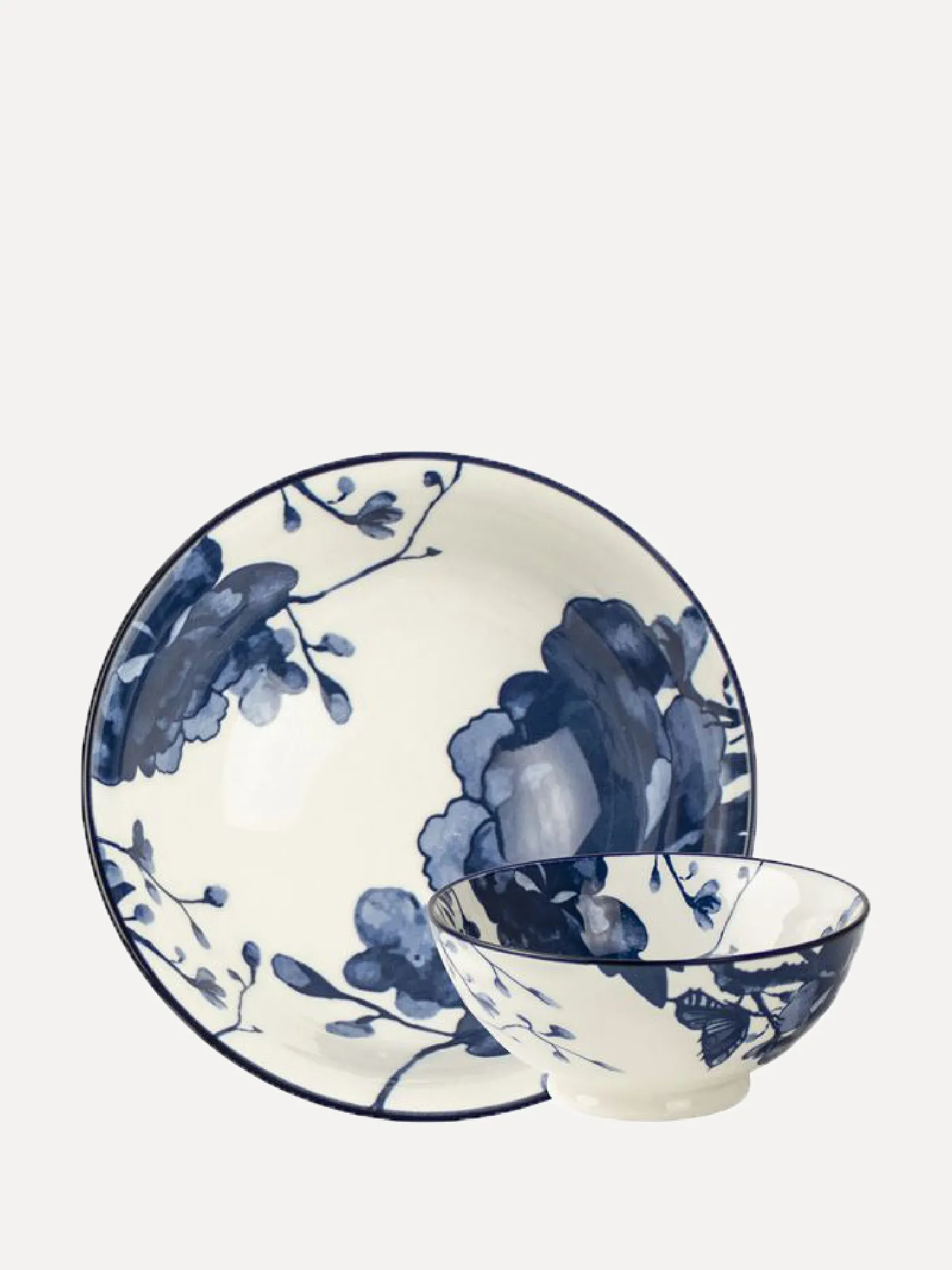 Gusta Schaaltje Peony Blauw/Wit Sale