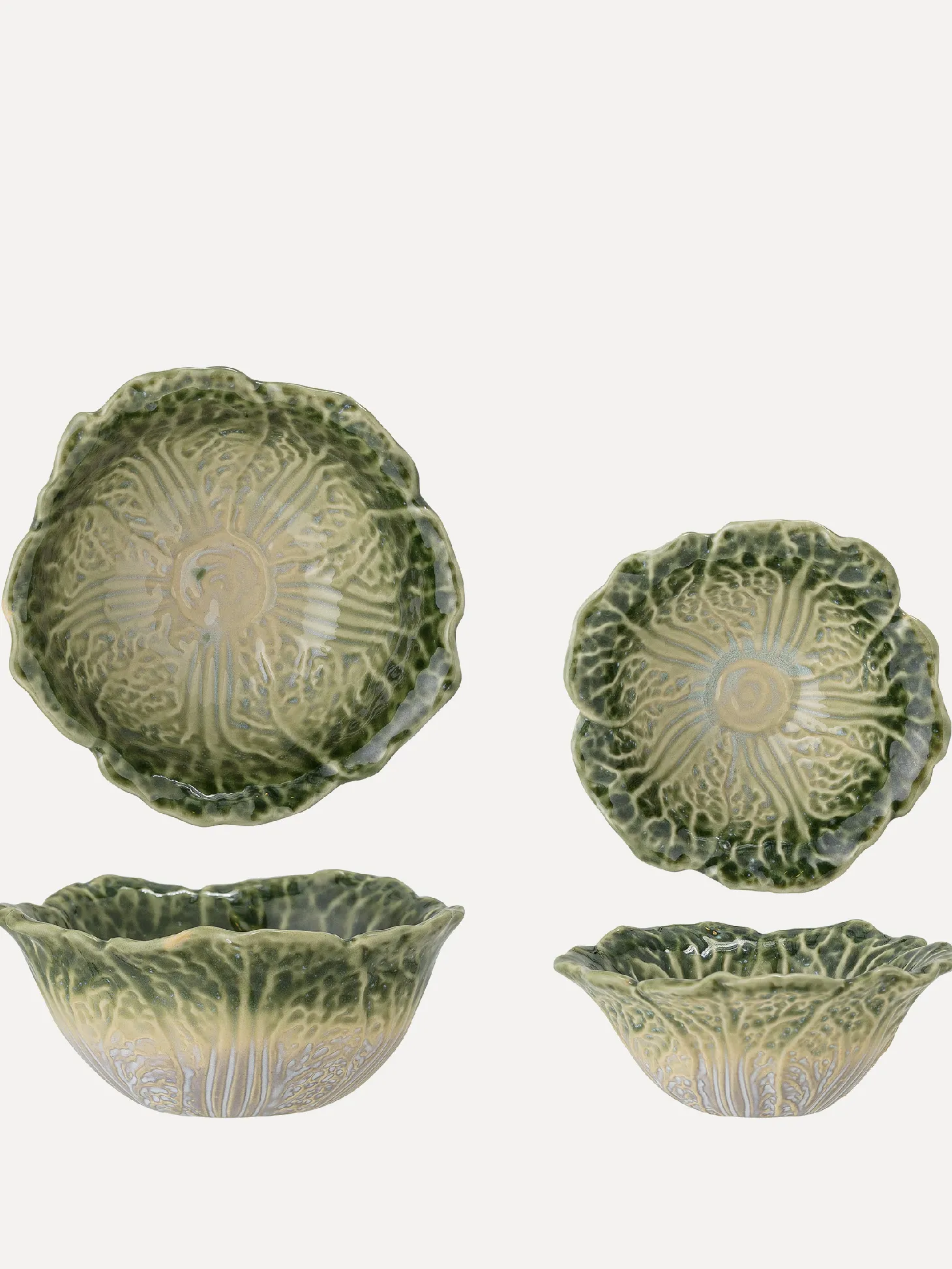 Bloomingville Set Van 2 Kommen Savanna Green Clearance