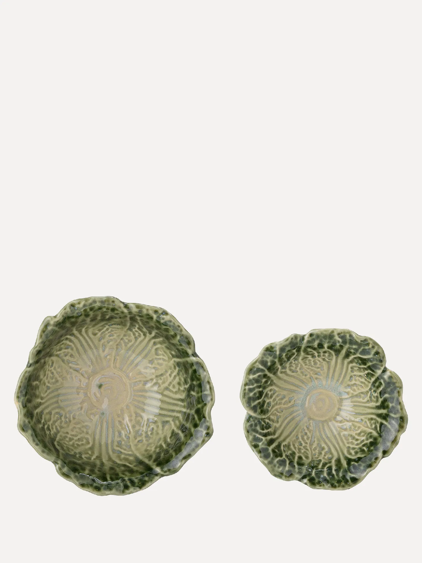 set_van__kommen_savanna_2.webp Bloomingville Set Van 2 Kommen Savanna Green Clearance