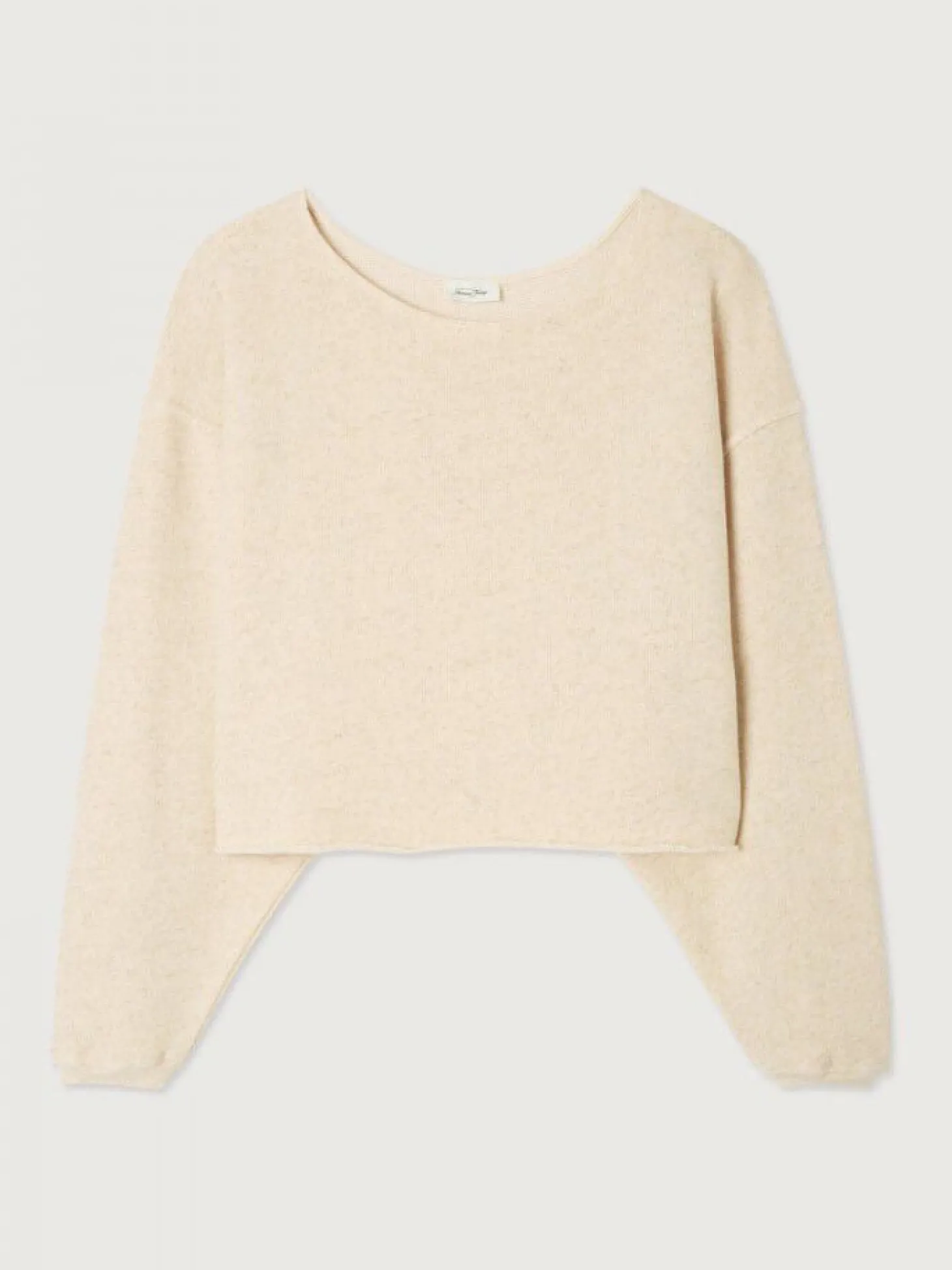 American Vintage Sweat Itonay Ecru Chine Fashion
