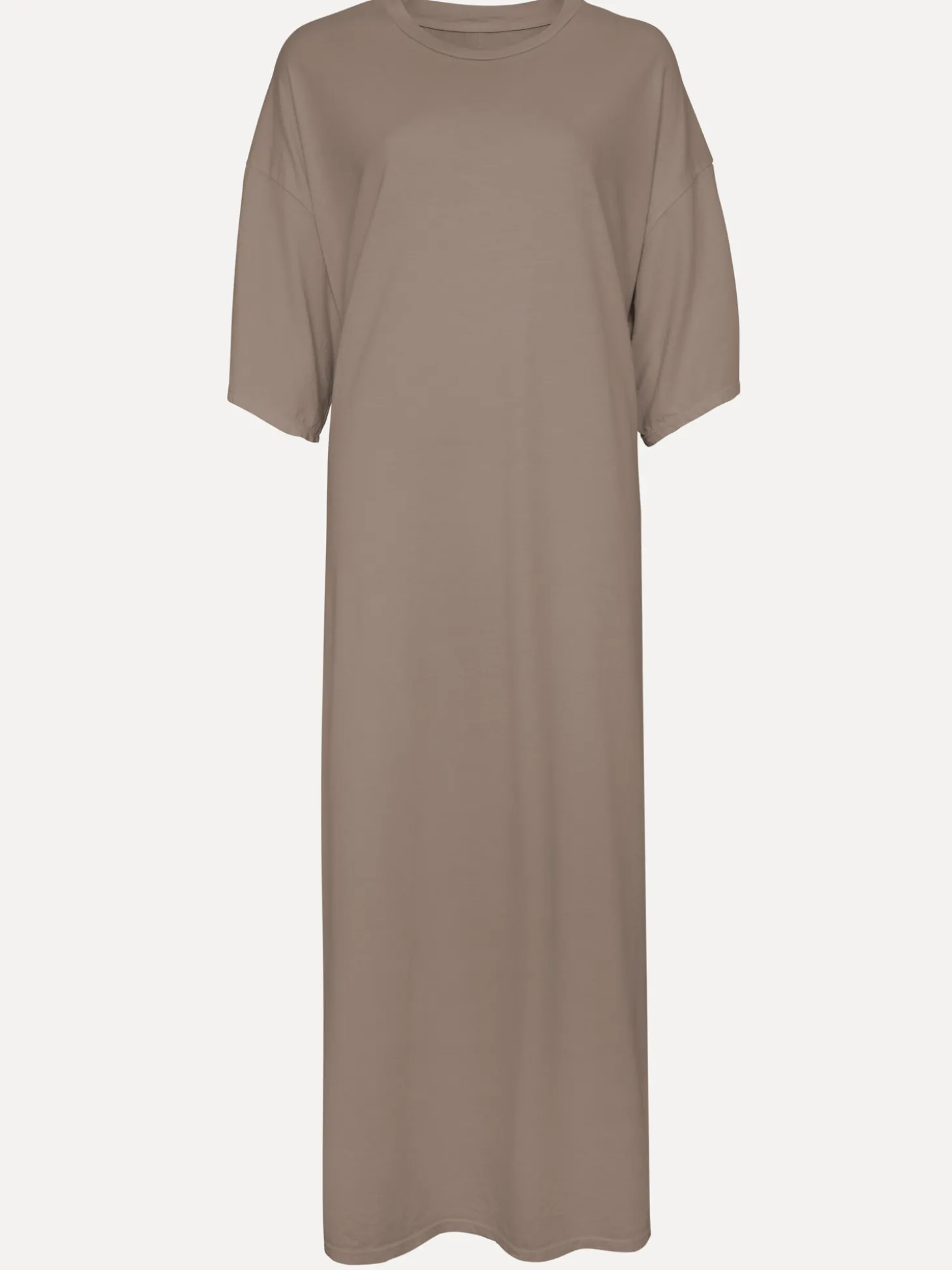Le Marais T-Shirt Jurk Yara Taupe Fashion