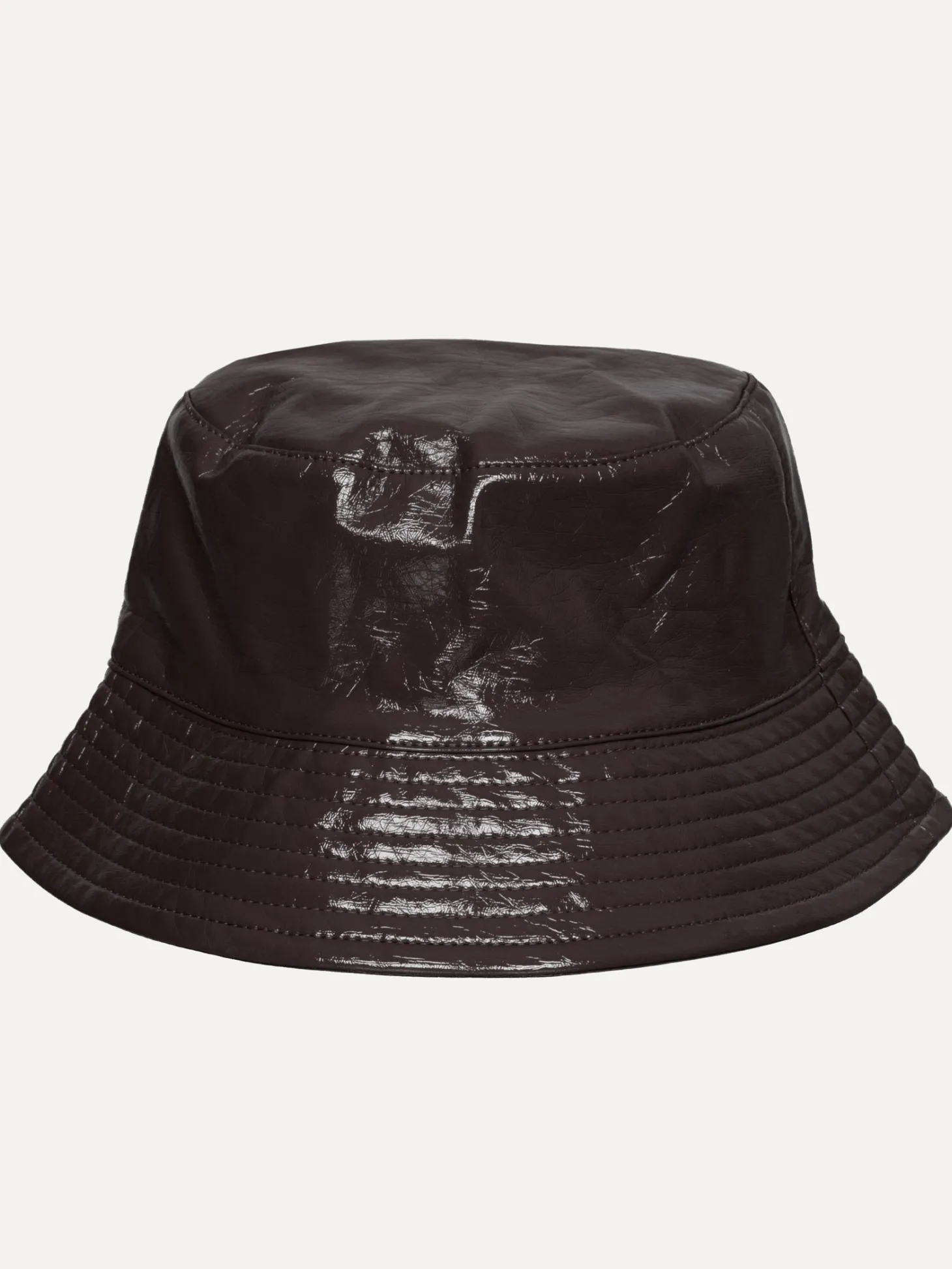 vegan_leren_bucket_hat_penny_3-1.webp Les Soeurs Vegan Leren Bucket Hat Penny Dark Brown New