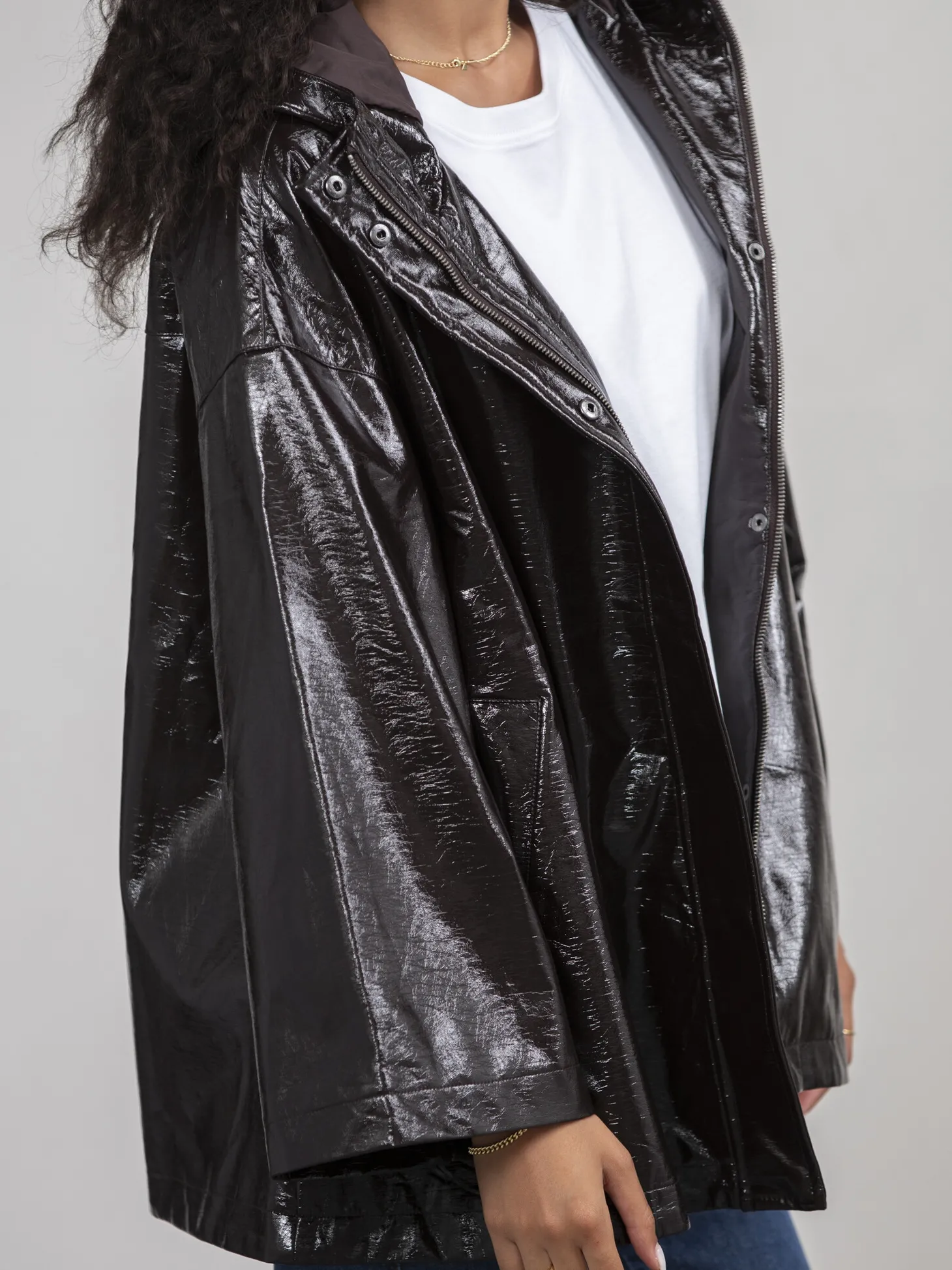 vegan_leren_jas_violet_4-1.webp Les Soeurs Vegan Leren Jas Violet Dark Brown Flash Sale