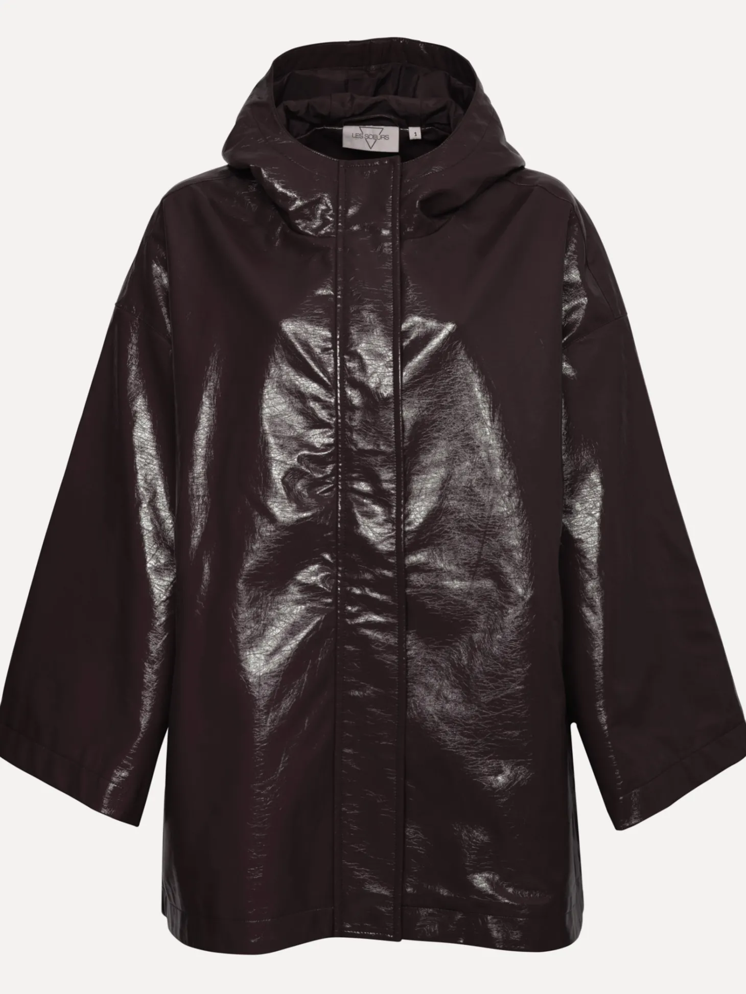 vegan_leren_jas_violet_5-1.webp Les Soeurs Vegan Leren Jas Violet Dark Brown Flash Sale