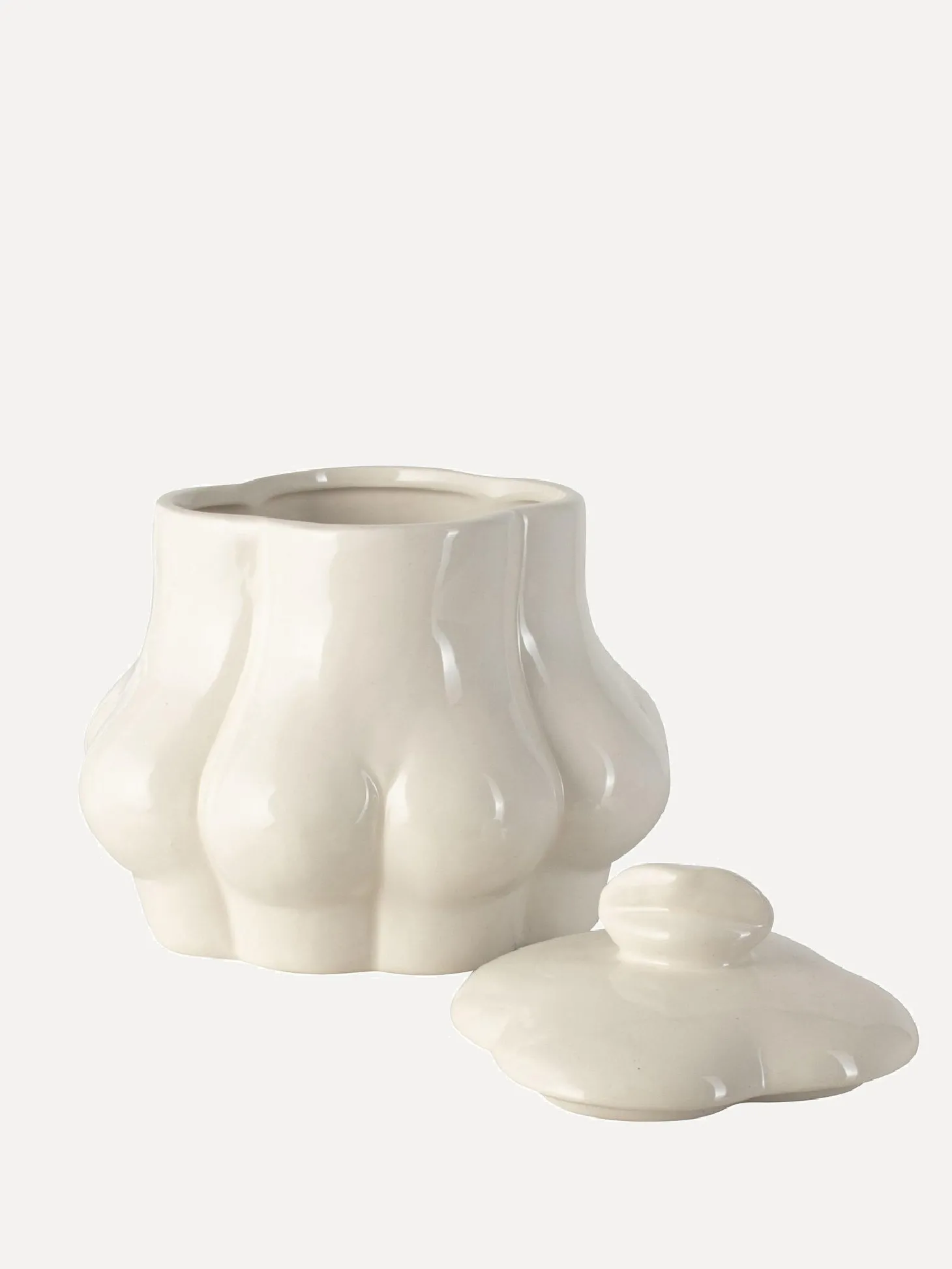 Gusta Voorraadpot Bottom Wit Outlet