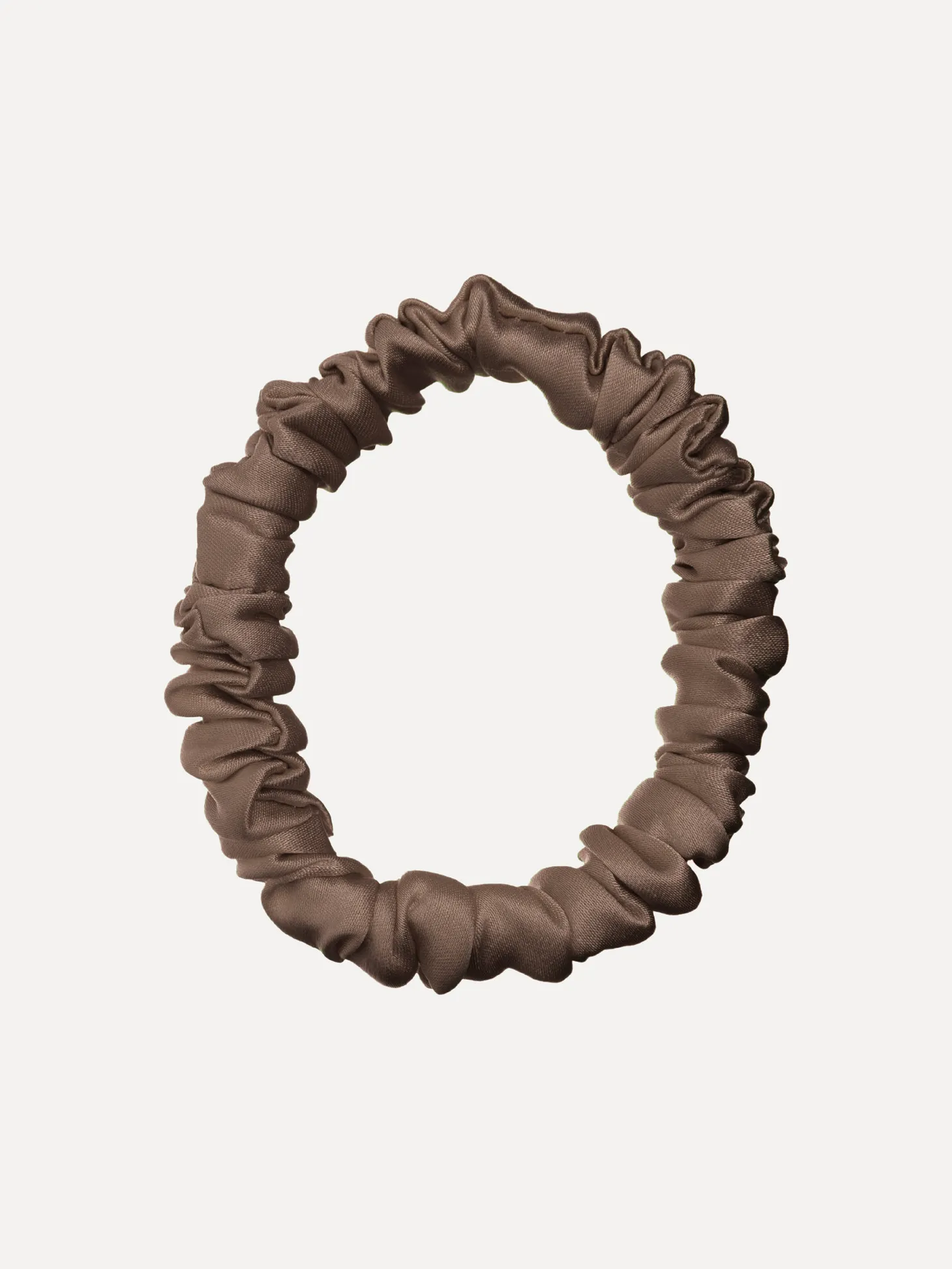 Les Soeurs Zijden Scrunchie Latte Shop