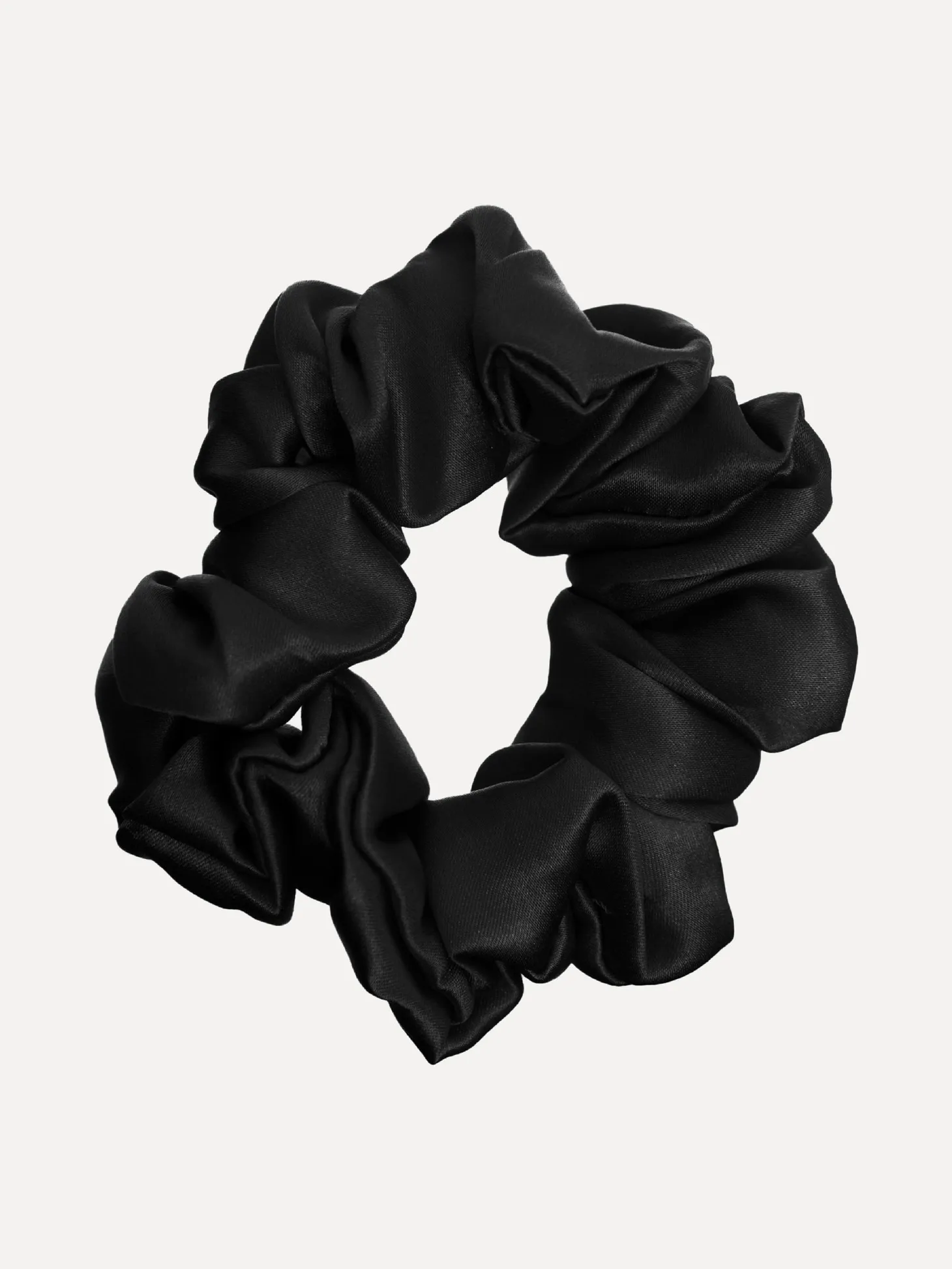Les Soeurs Zijden Scrunchie Black Sale